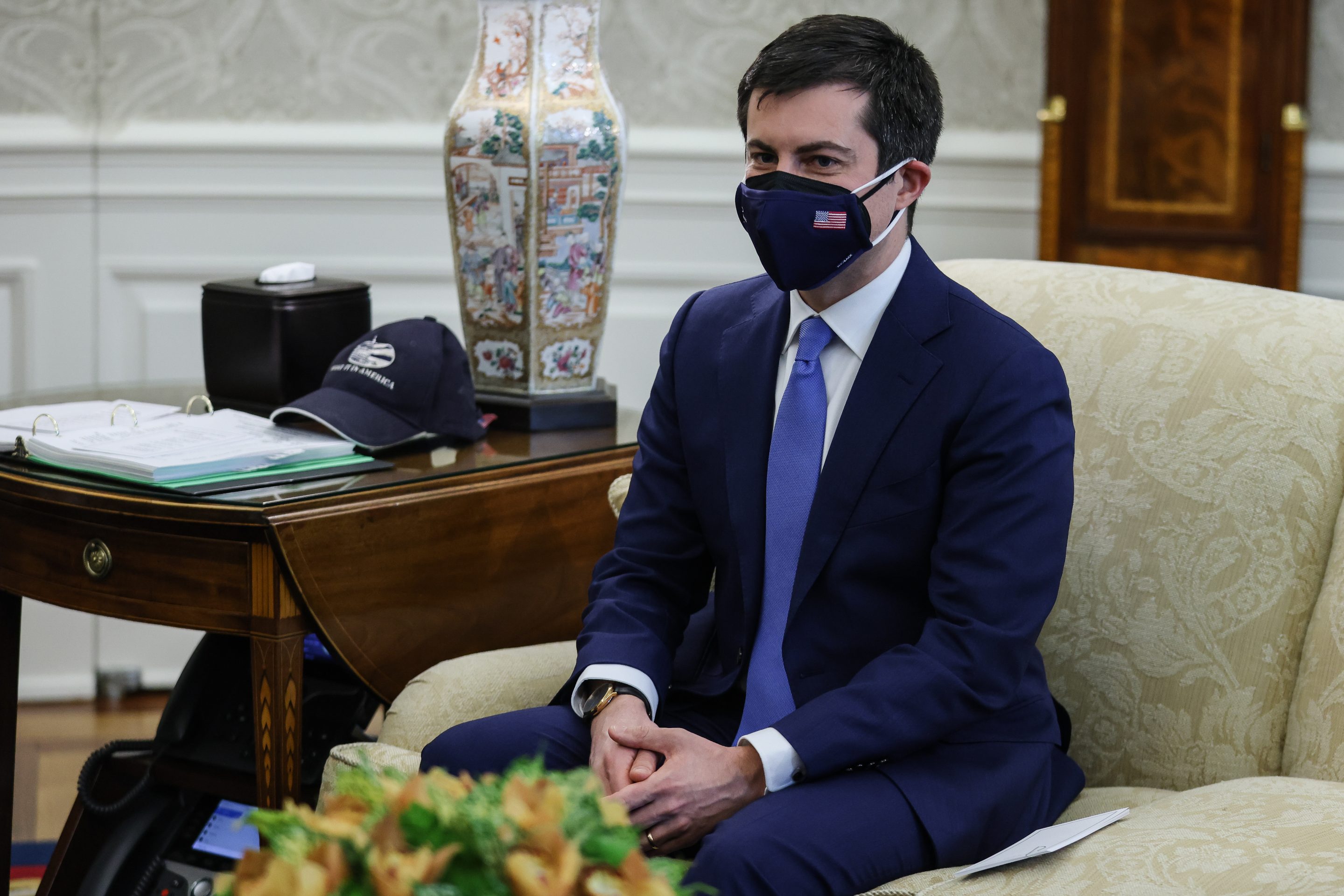 Transport Secretary Pete Buttigieg wants lawmakers to approve an infrastructure plan worth over $1 trillion.
