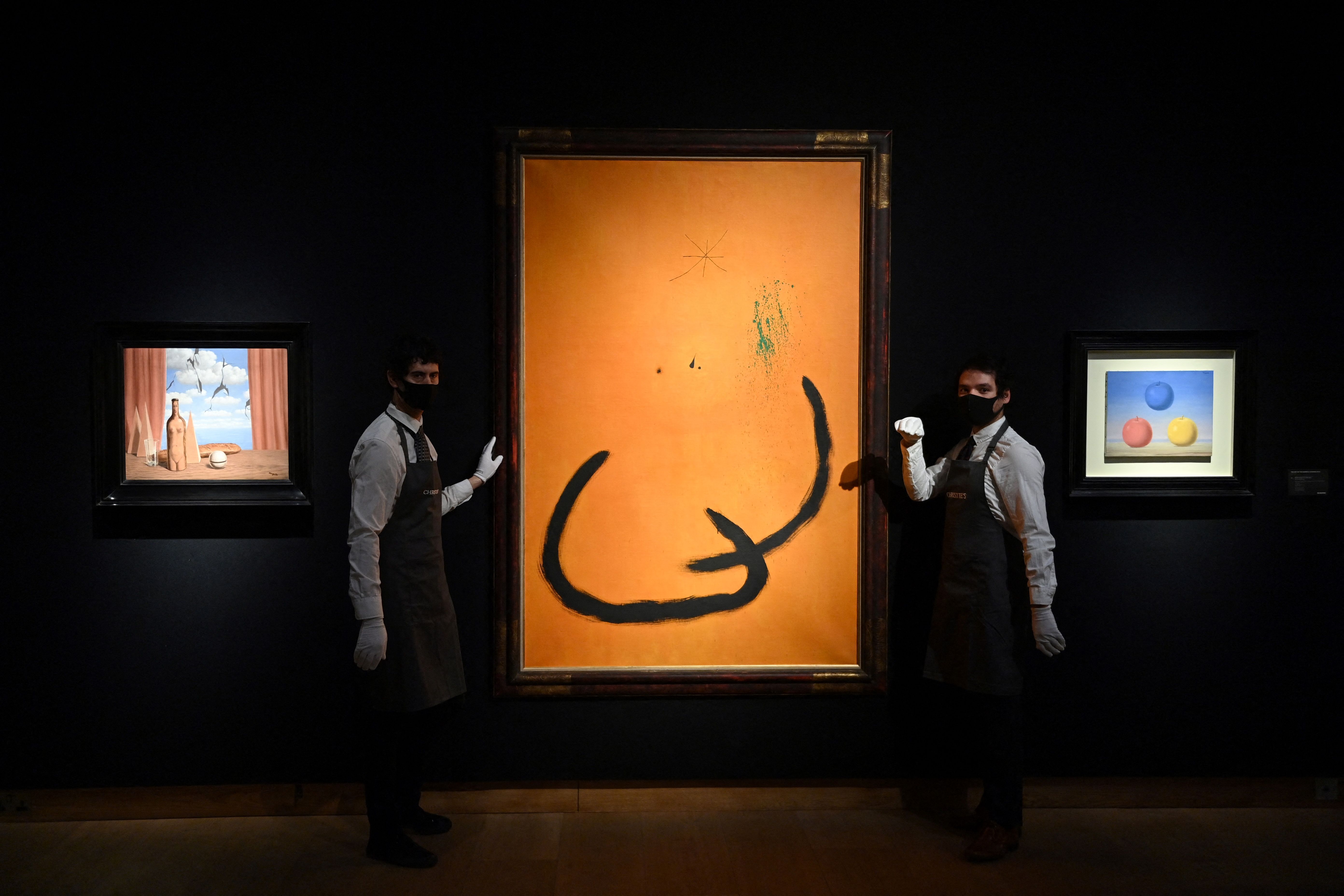 A more traditional art auction at Christie’s—unlike the recent sale of non-fungible tokens.