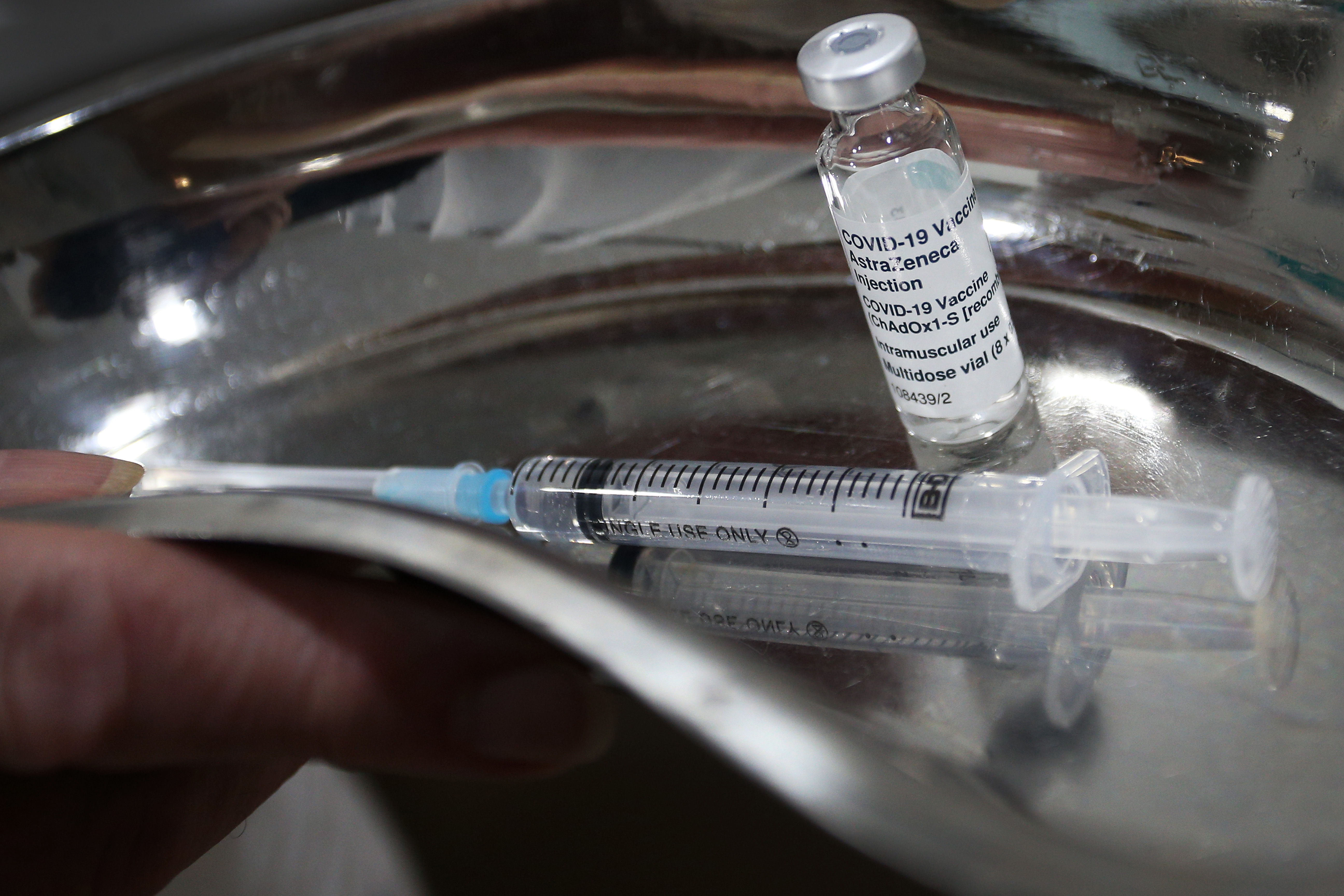 AstraZeneca's vaccine, seen here ready for rollout in Australia, hit snags in the EU and may have problems getting approval in the U.S..
