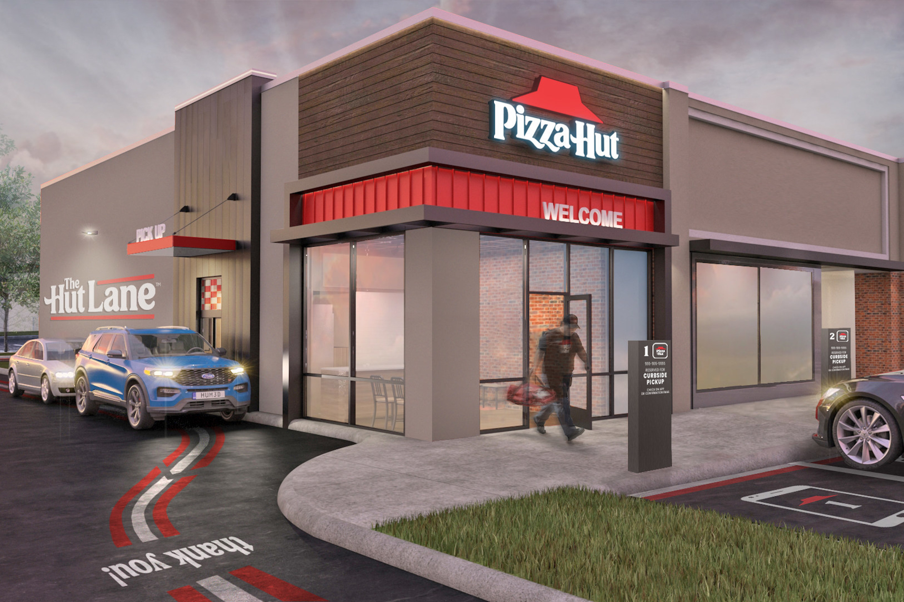 Pizza Hut is responding to the way in which consumer habits have changed during the pandemic by adding drive-thrus to approximately 1,500 of its stores.