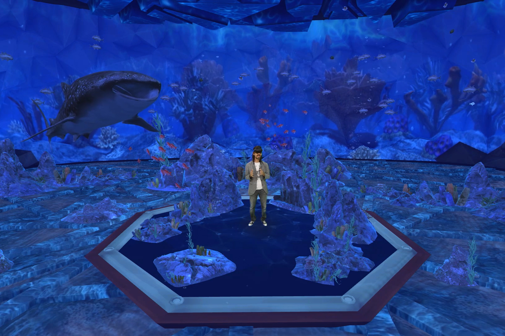 Microsoft-Mesh-OceanXplorer-whaleshark
