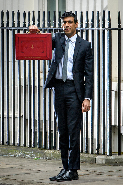 U.K. finances minister presents Budget 2021