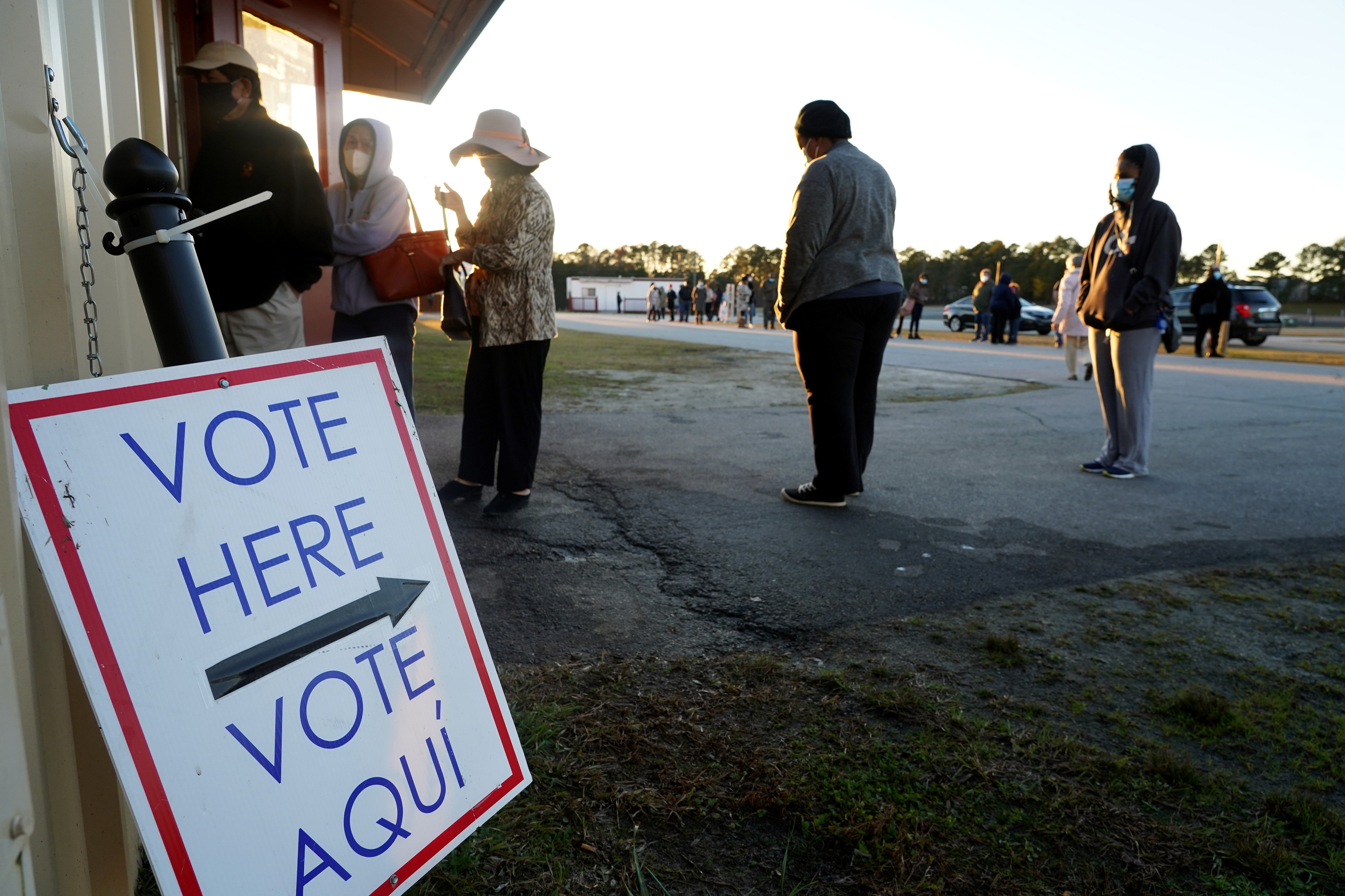 Business leaders object to a Georgia voting law.