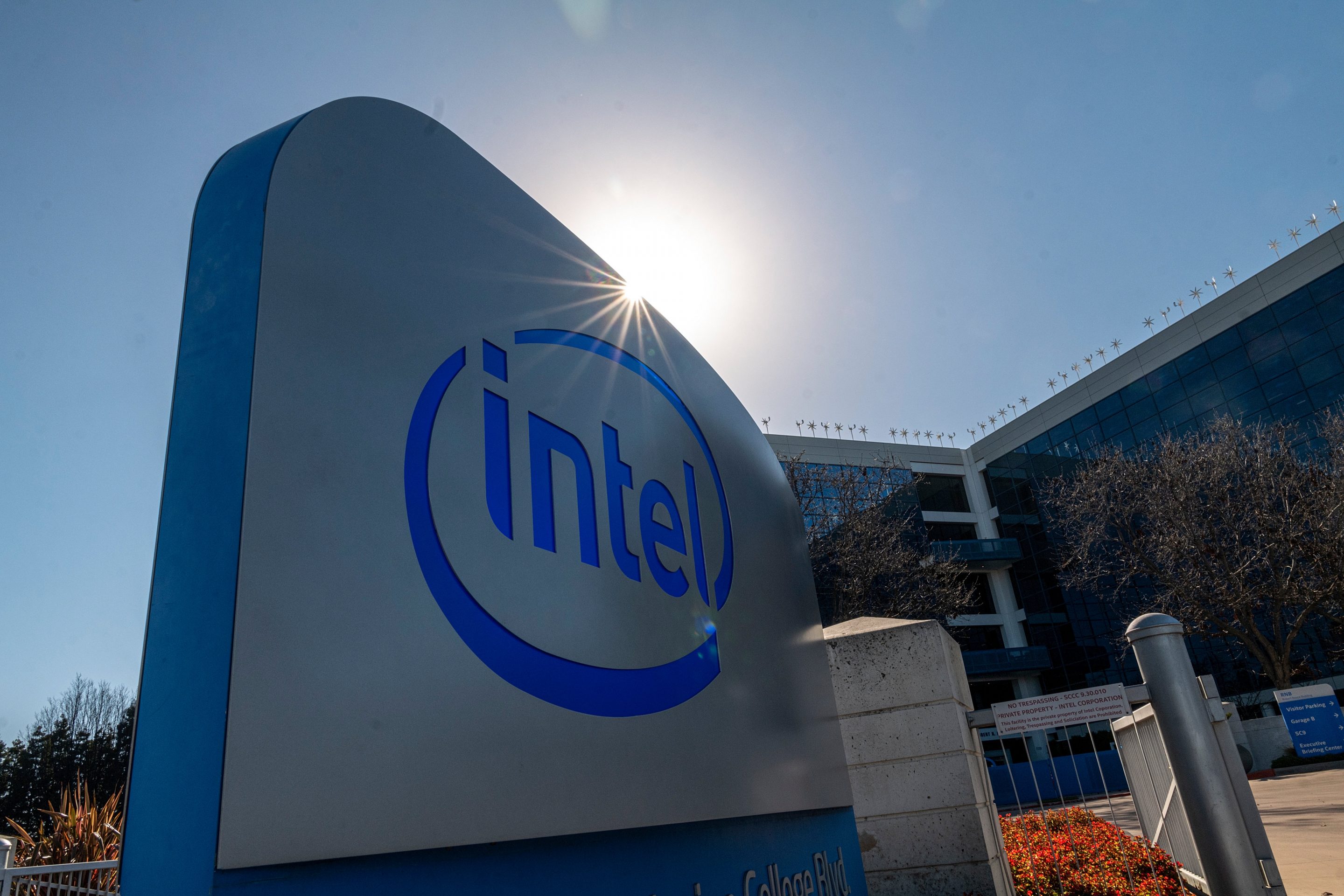Intel's headquarters in Santa Clara, Calif.