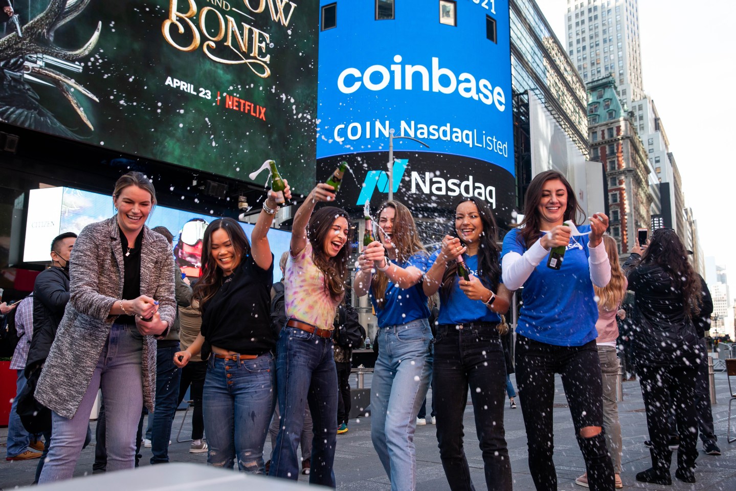 Coinbase seals its rank as the 7th biggest new U.S. listing of all time