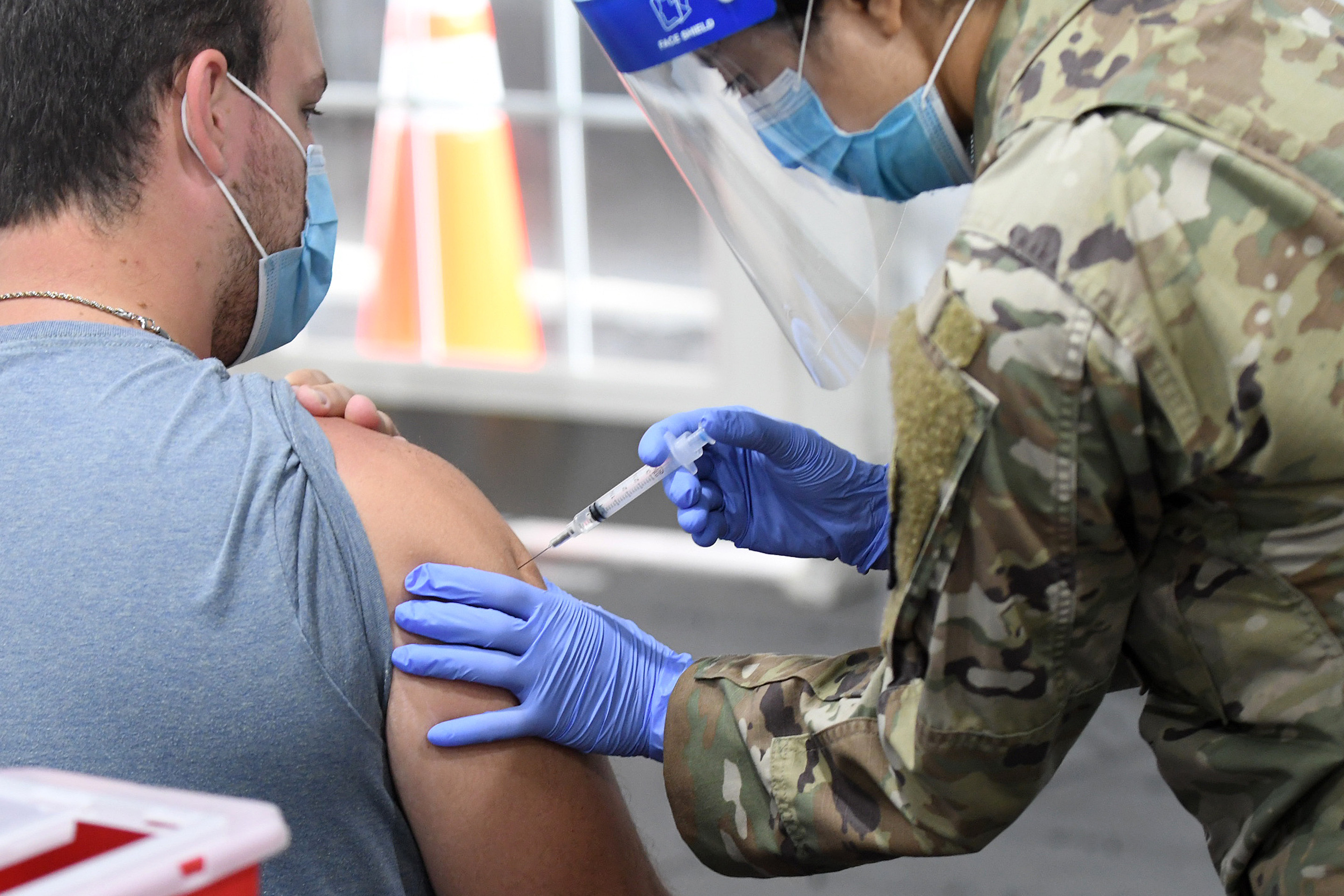 The CDC announced on Tuesday that fully vaccinated Americans can go outside without a mask.
