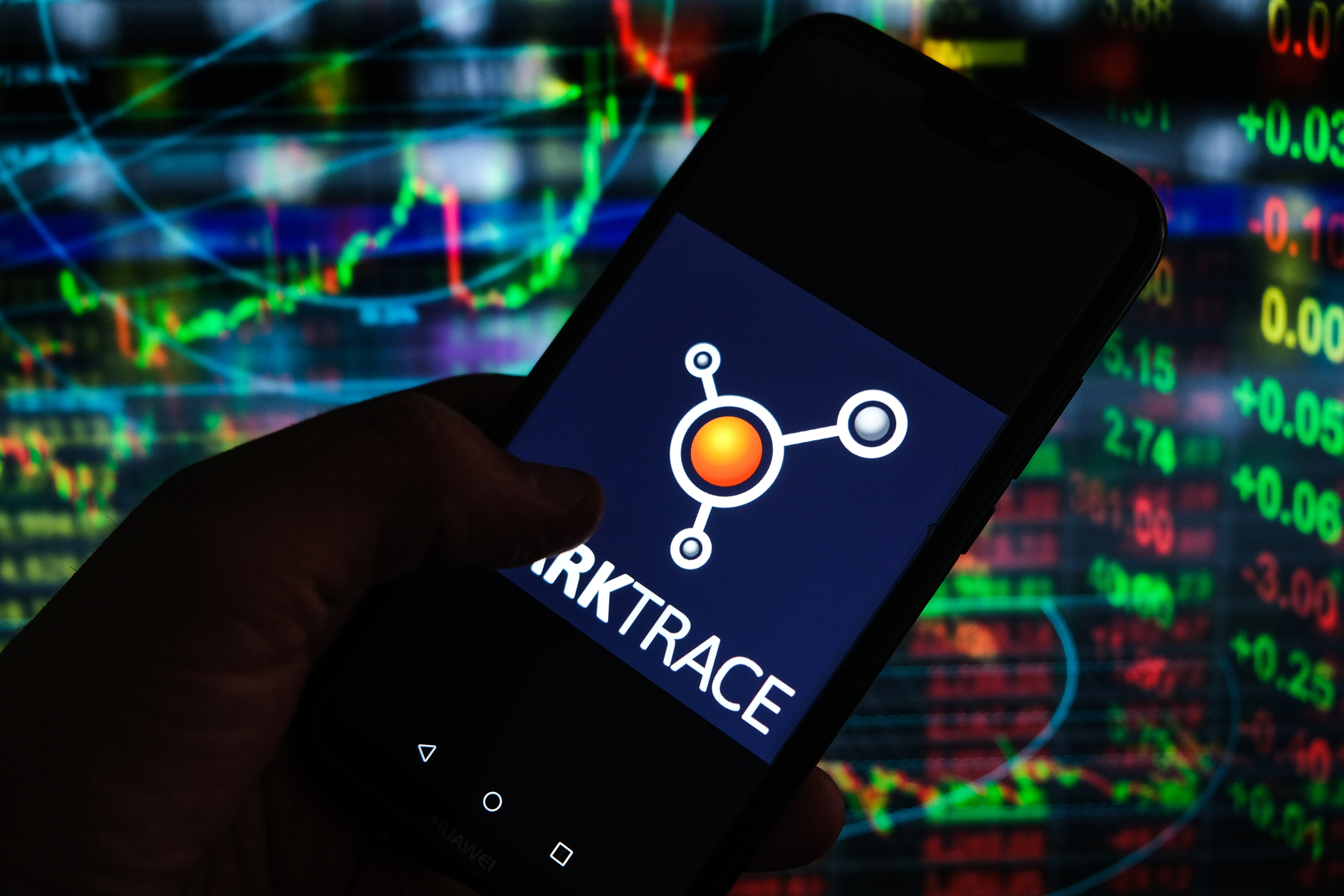 Darktrace was off to a fine debut on the London Stock Exchange.