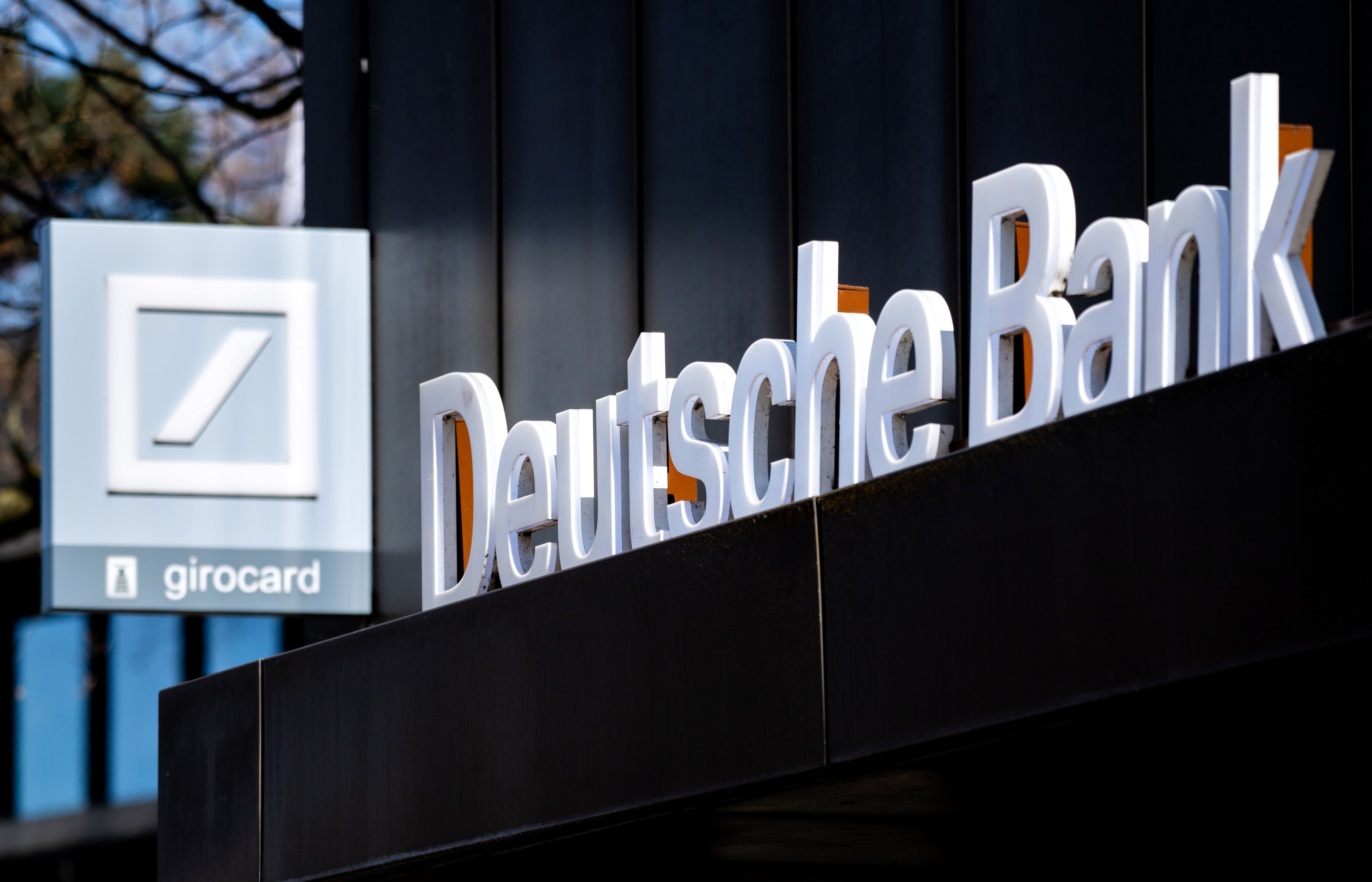 Deutsche Bank reported strong first quarter results.