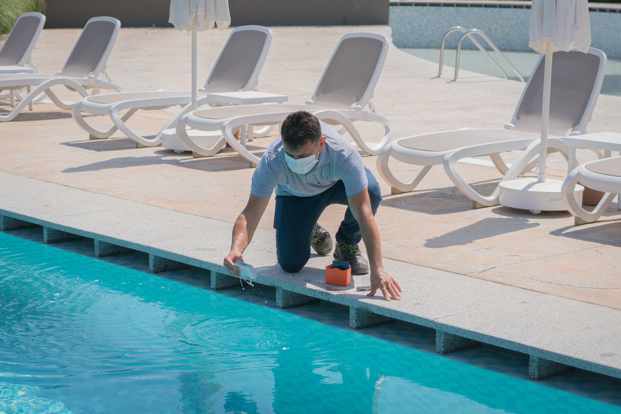 The country is in the midst of a growing chlorine shortage. And that’s causing some pool supply stores to limit the amounts people can buy.