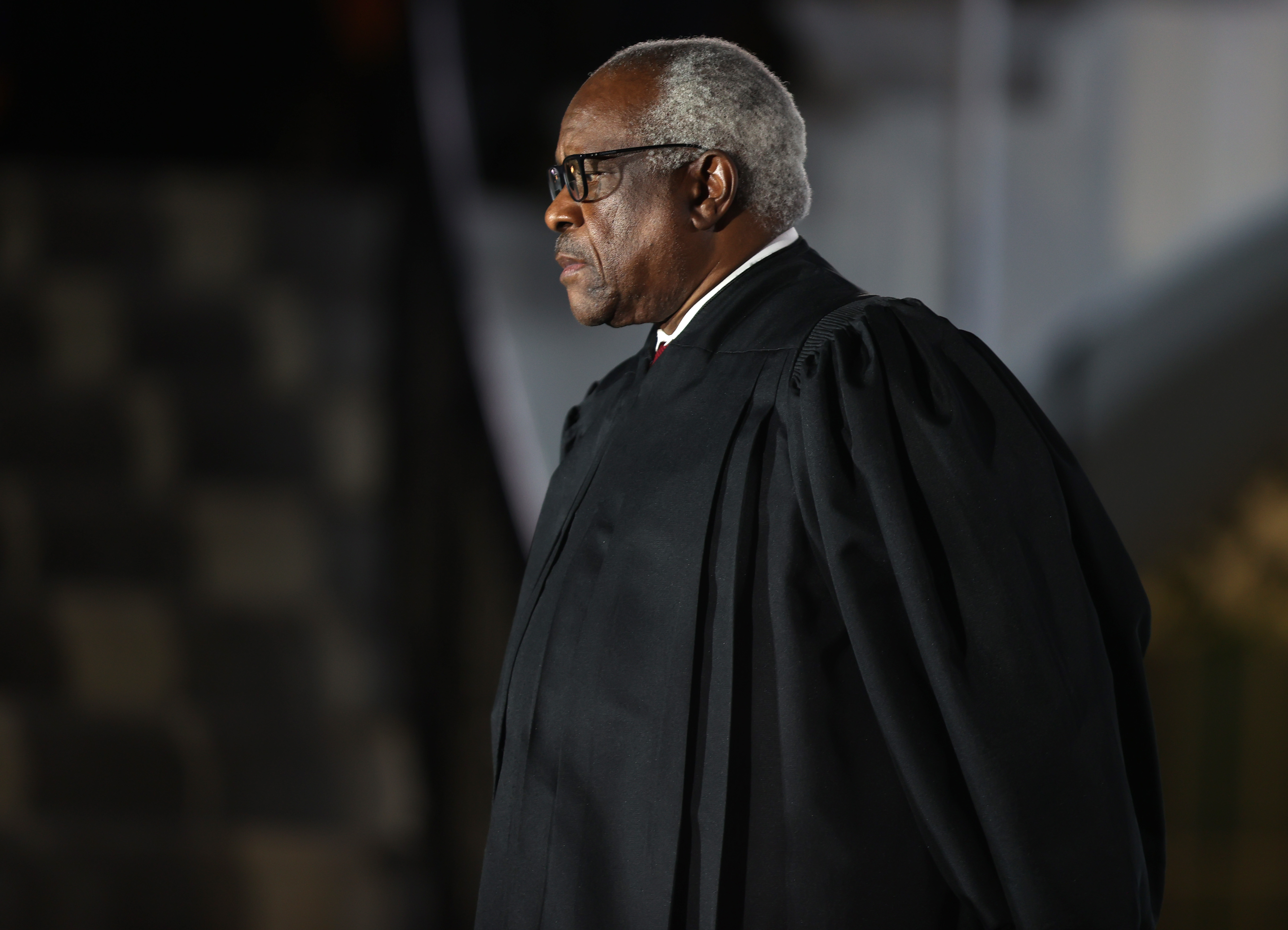 Supreme Court Justice Clarence Thomas.