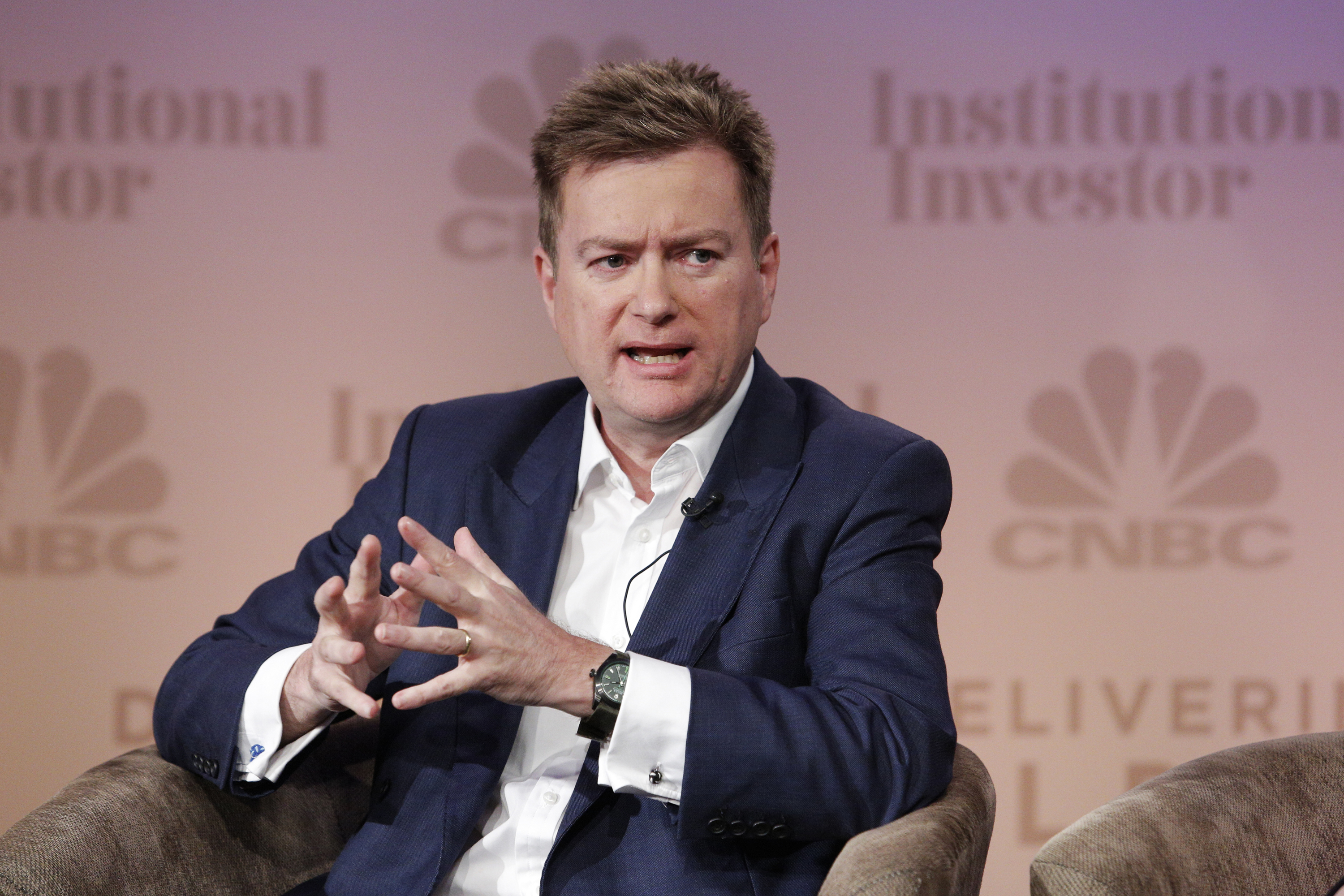Paul Marshall, Chief Investment Officer and Chairman, Marshall Wace LLP at the CNBC Institutional Investor Delivering Alpha Conference in 2014.