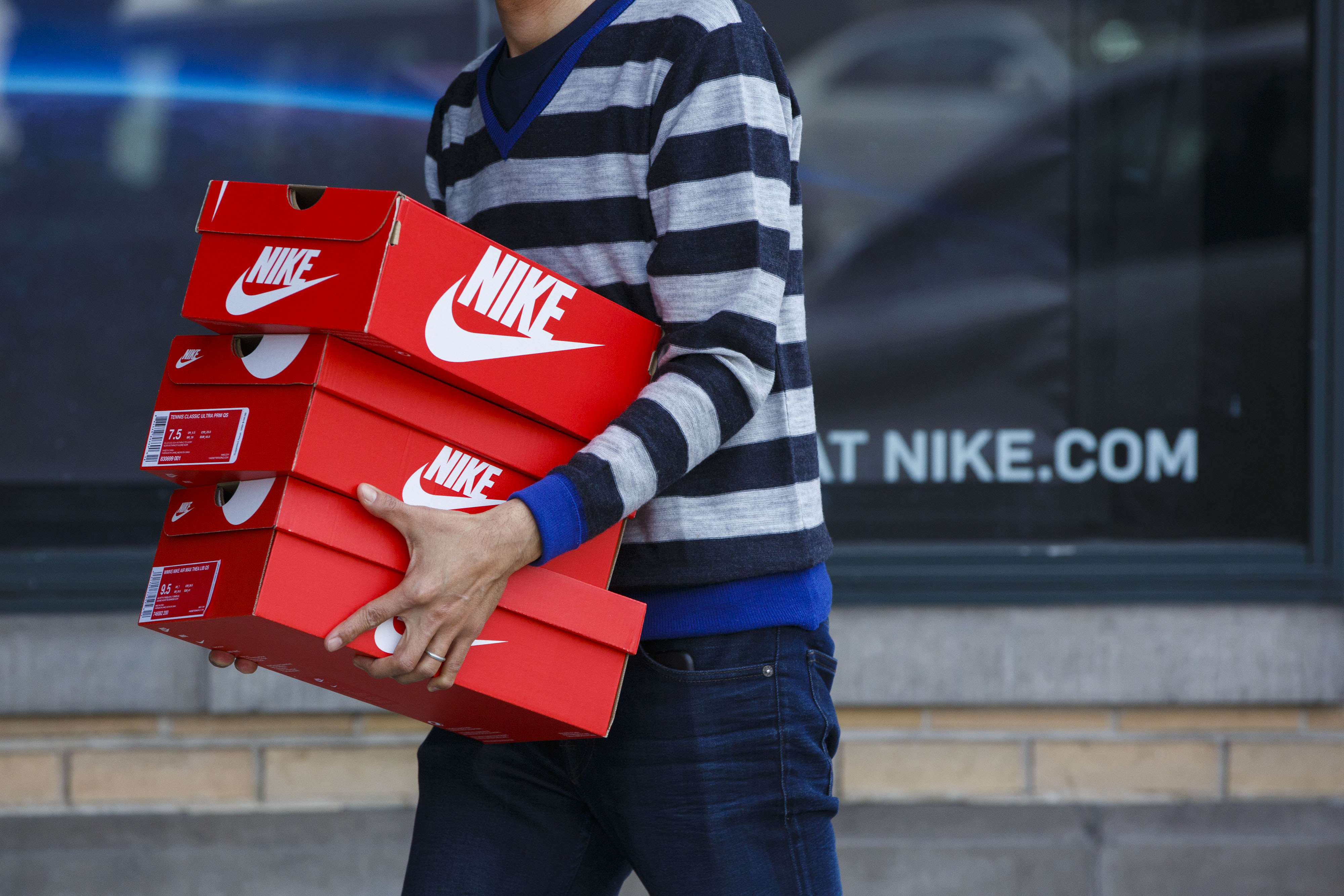 Nike announced plans to sell refurbished shoes at a discounted price.