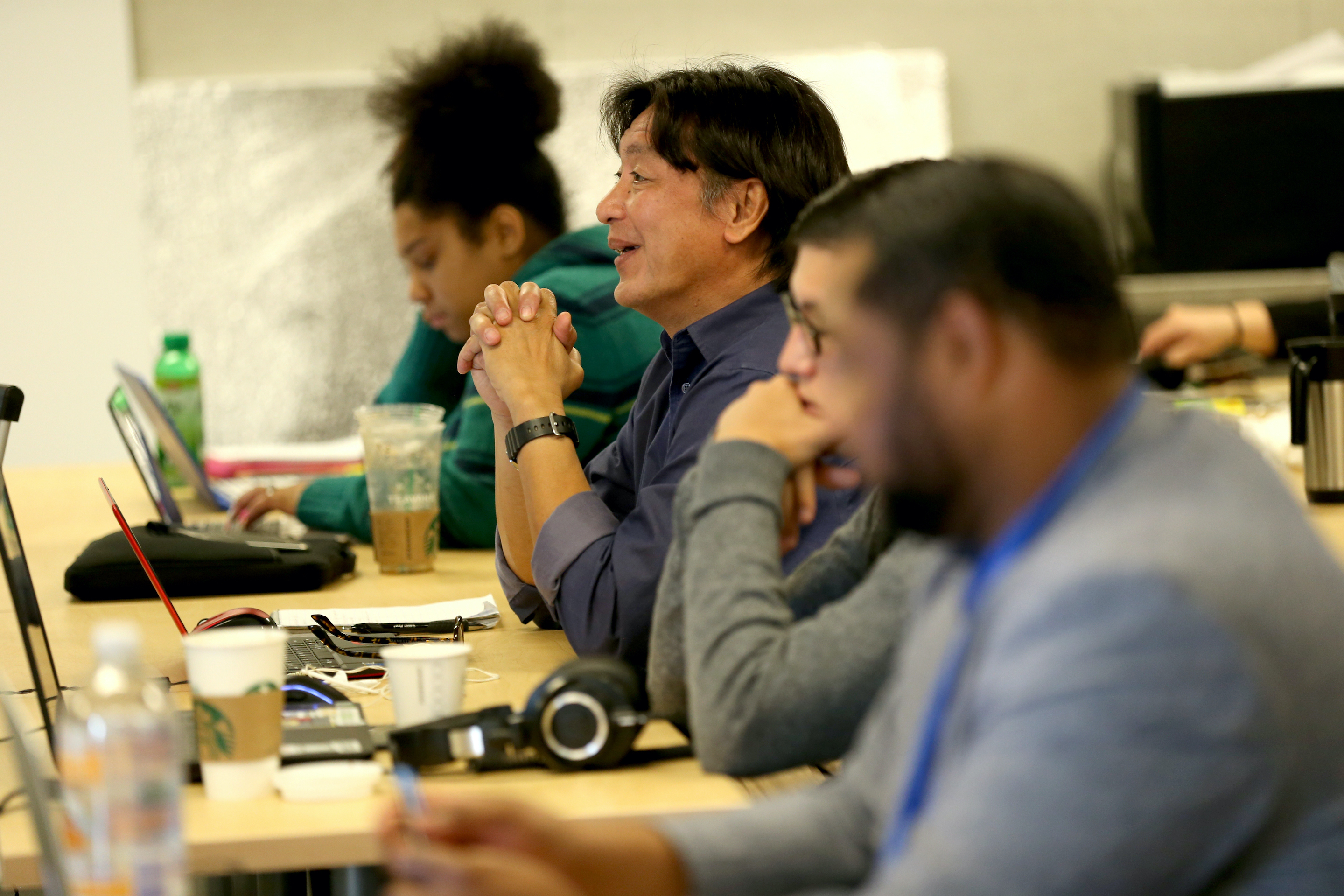 Students attend an NPower class in Alameda, Calif., on Aug. 2, 2017.