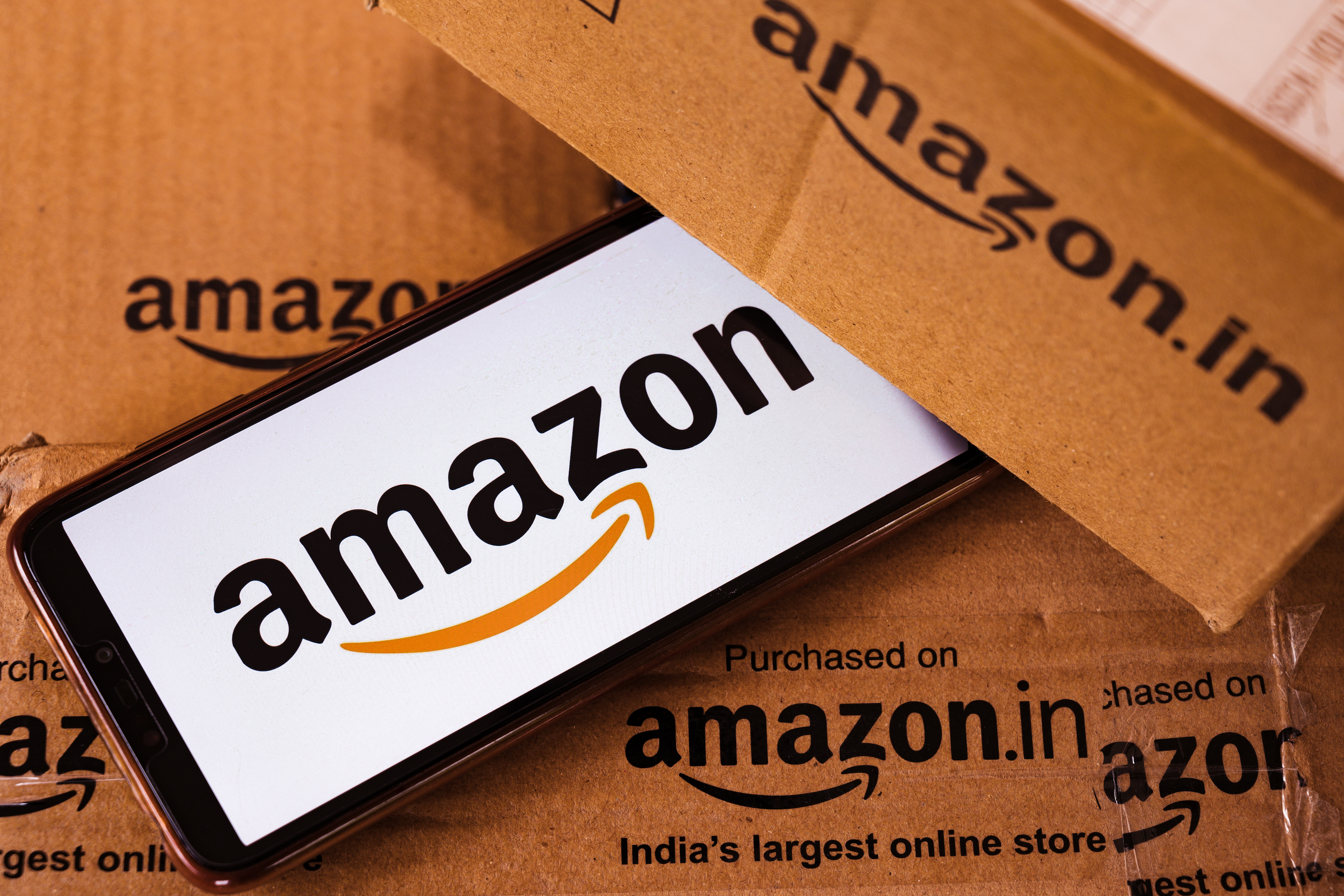 Amazon is accused of preventing merchants from offering products at lower prices on rival sites.