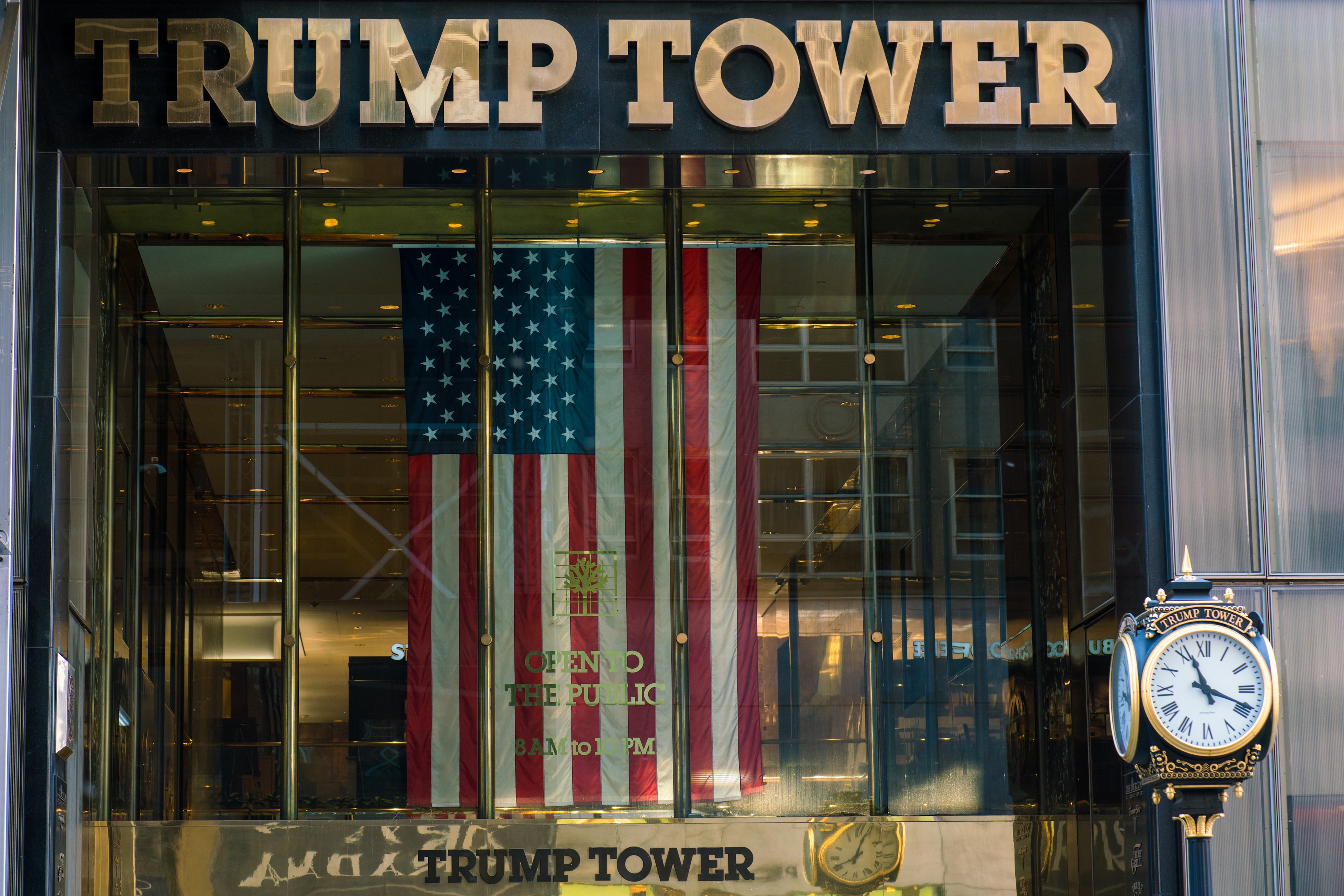 General view of Trump Tower on May 19, 2021 in New York City. New York Attorney General Letitia James is taking part with the Manhattan district attorney's office in a criminal investigation of the Trump Organization since 2019.