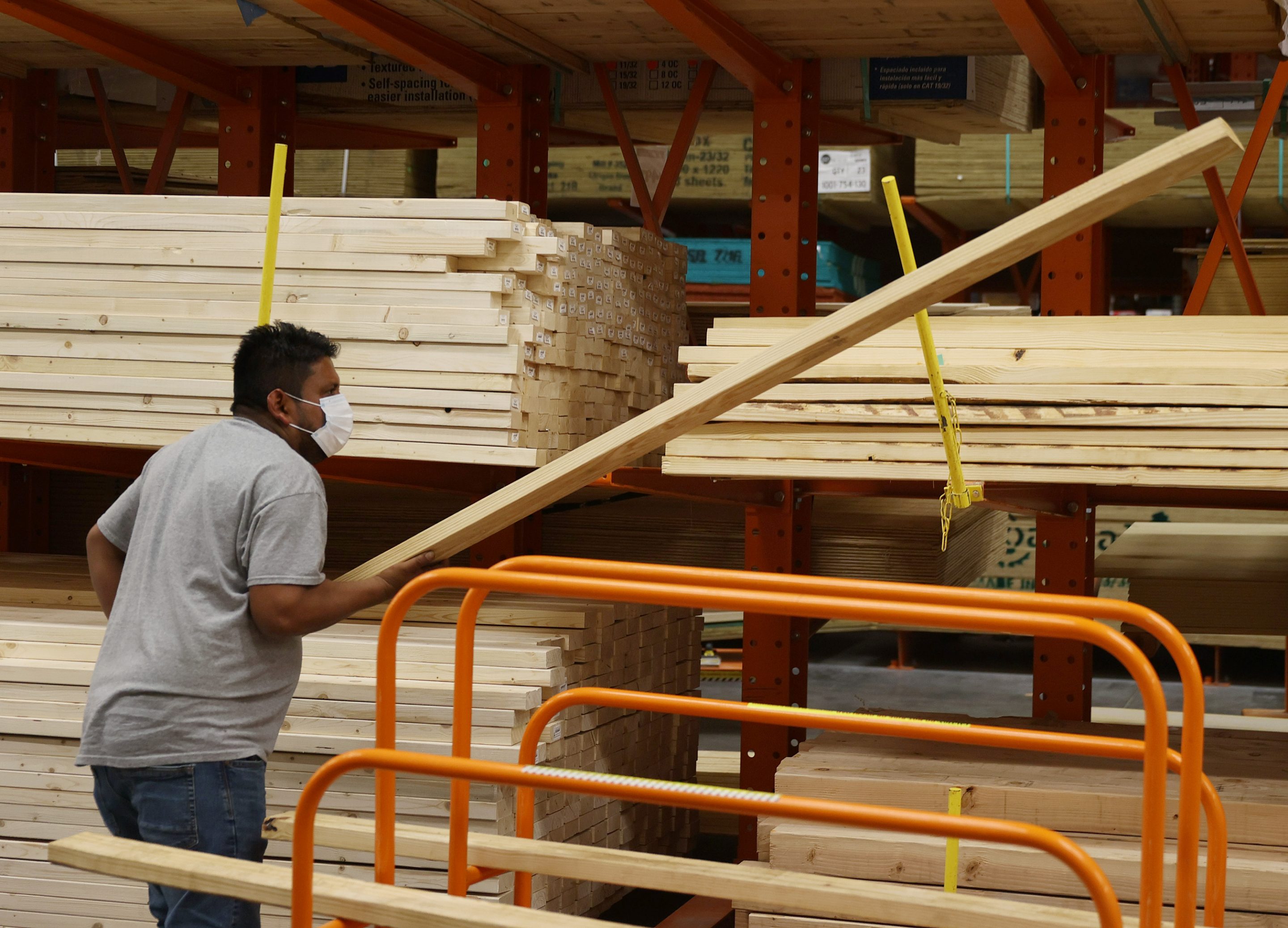 A proposed tariff on Canadian lumber could keep U.S. prices rising.