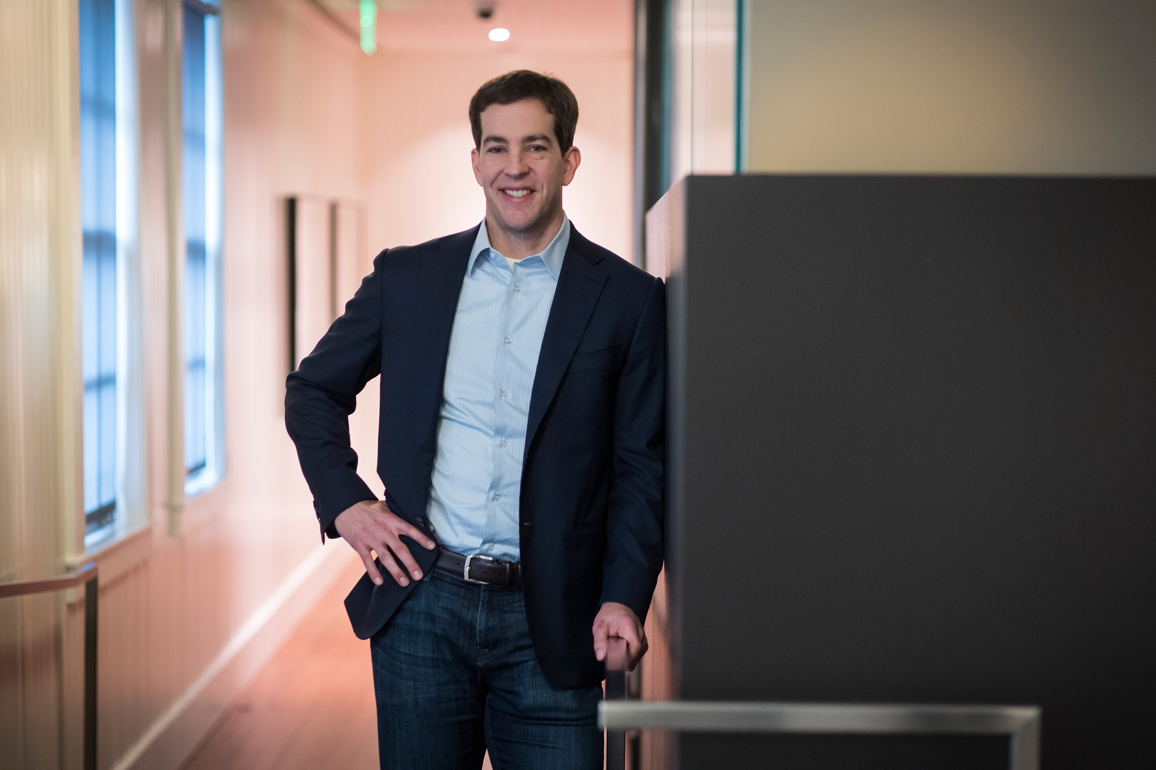 Todd McKinnon, CEO of Okta, in San Francisco on Jan. 24, 2018.