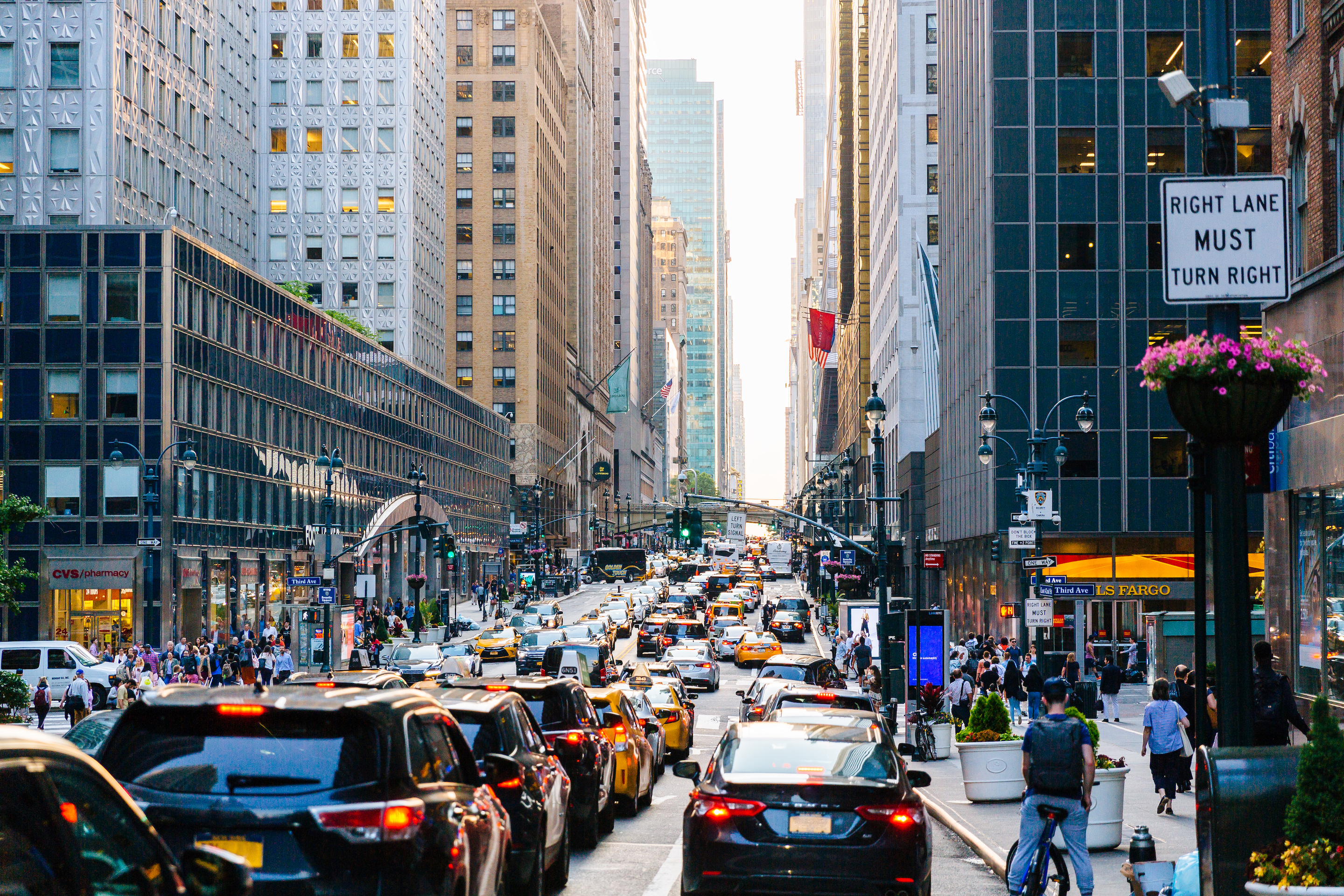 traffic in Manhattan