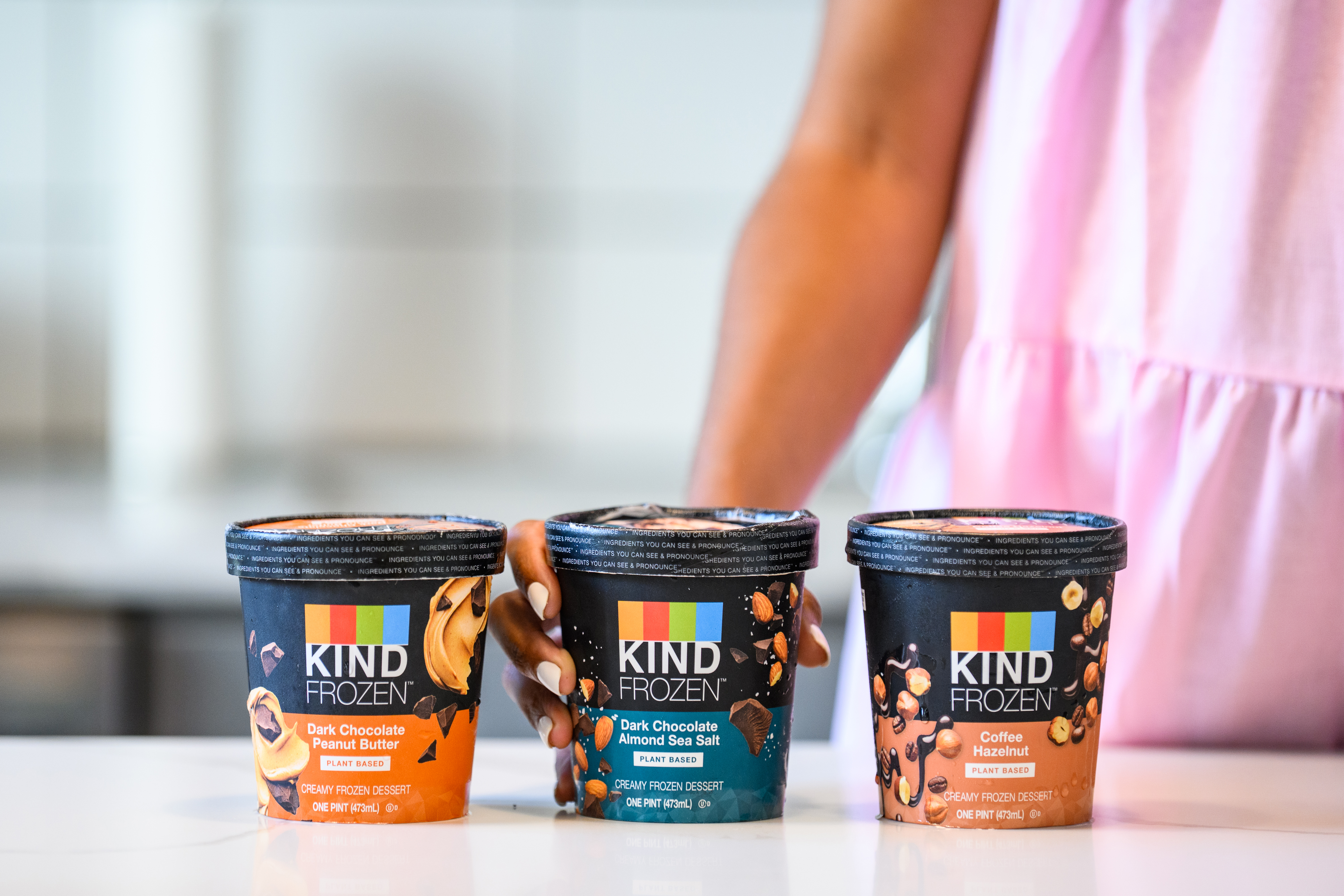 The new Frozen Pints from Kind Snacks.