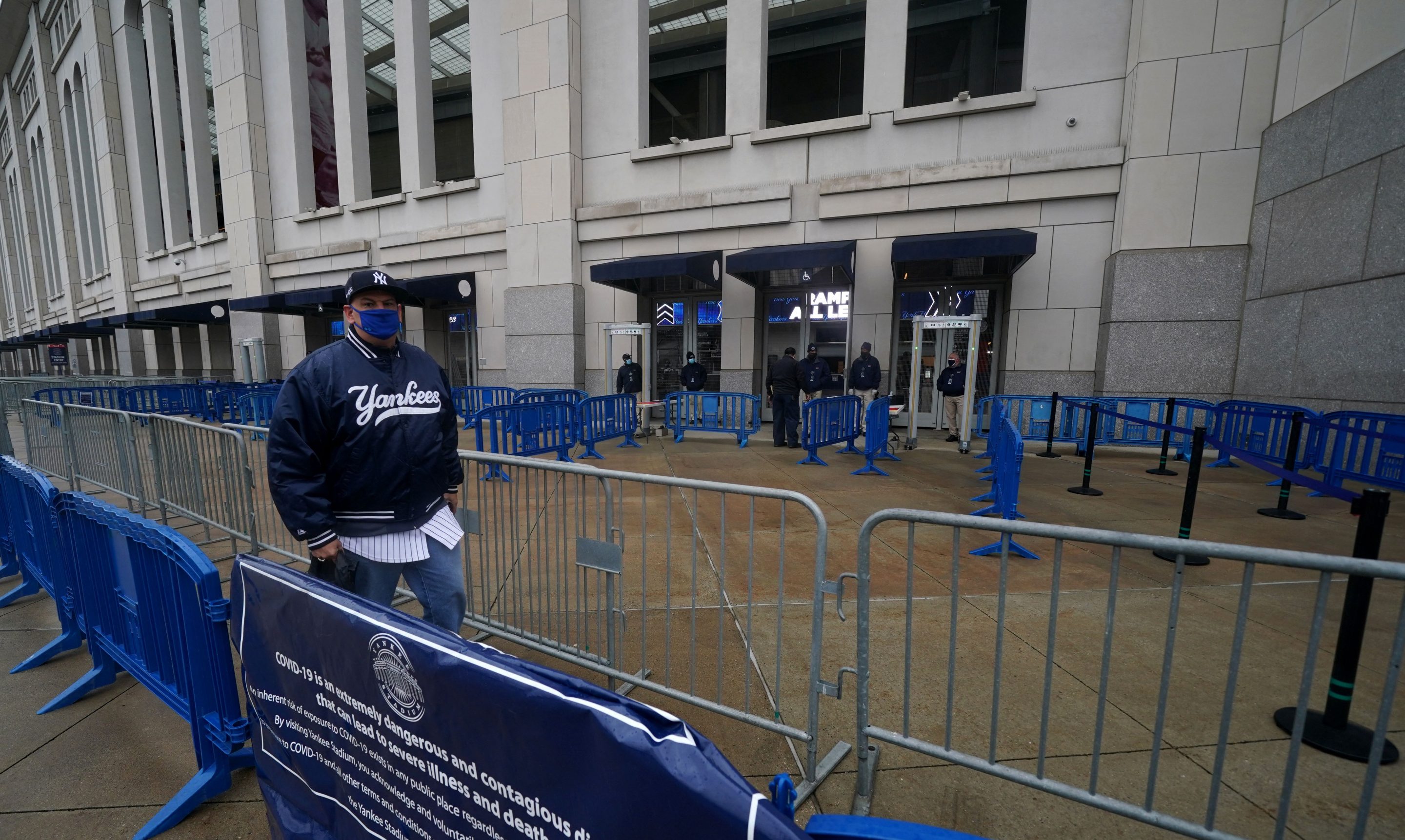 Opening Day at Yankee Stadium in New York on April 1, 2021.