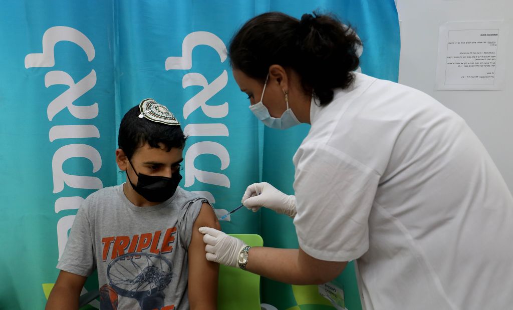 COVID delta variant Israel vaccinated