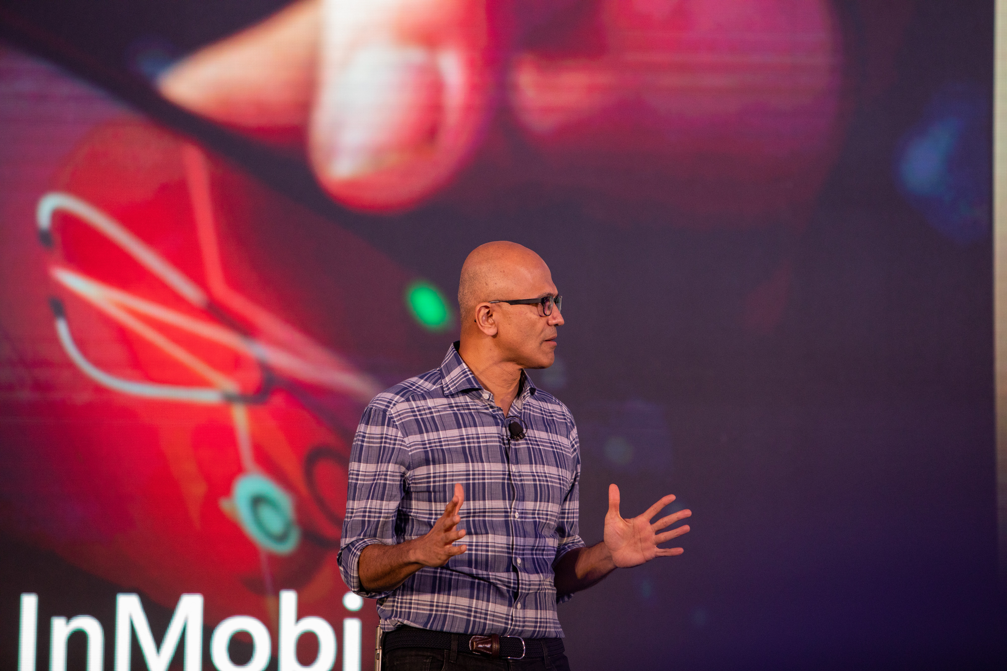 Microsoft CEO Satya Nadella.
