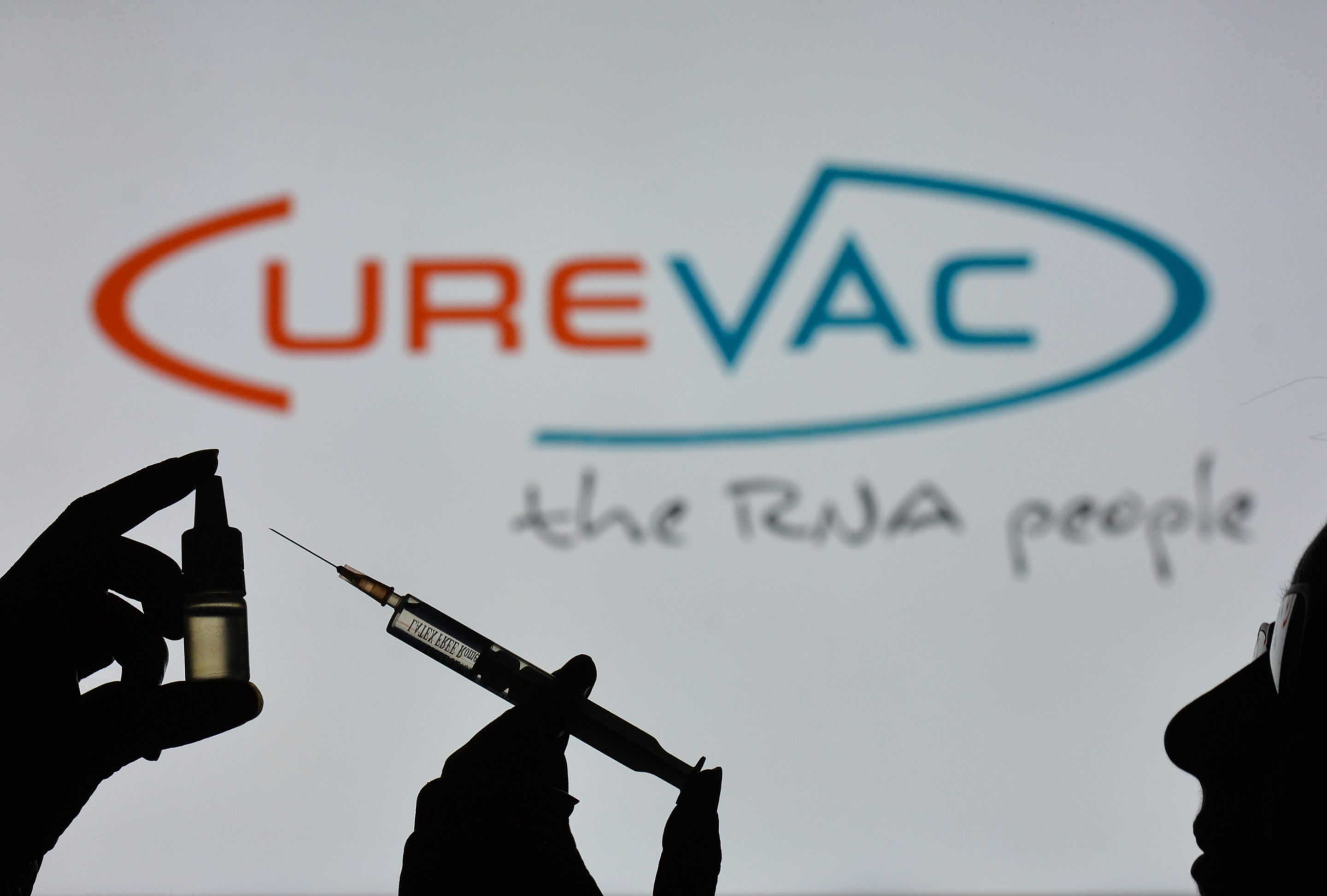 Shares in CureVac plunged after an interim study showed their vaccine was only 47% effective.