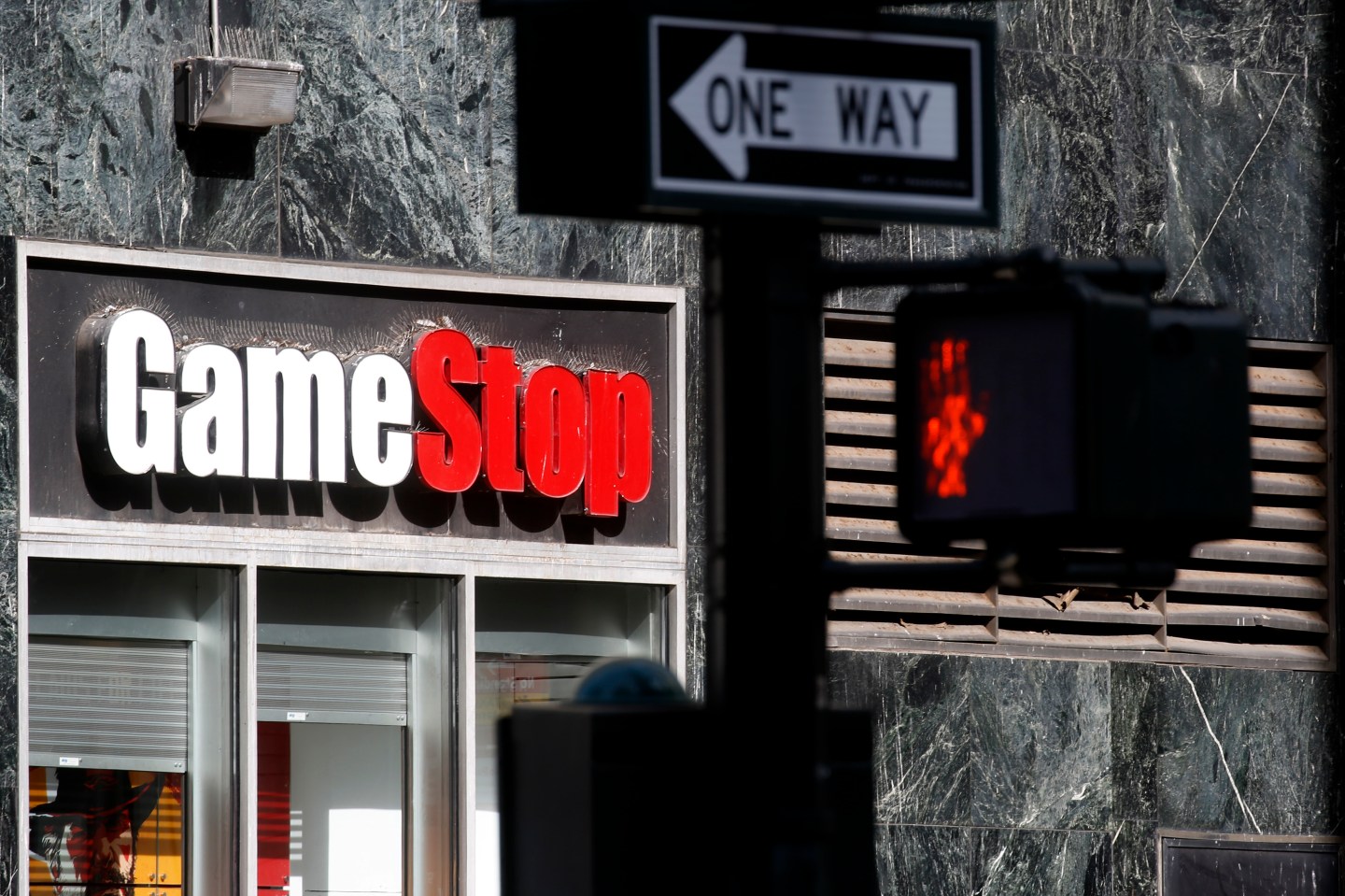 GameStop shares are dropping after the game seller said it’s being investigated by the SEC