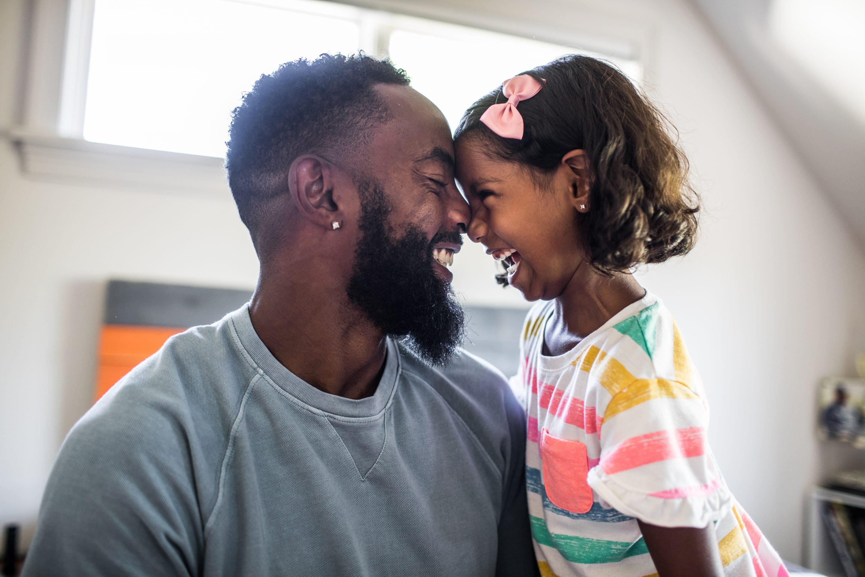 Father and daughter