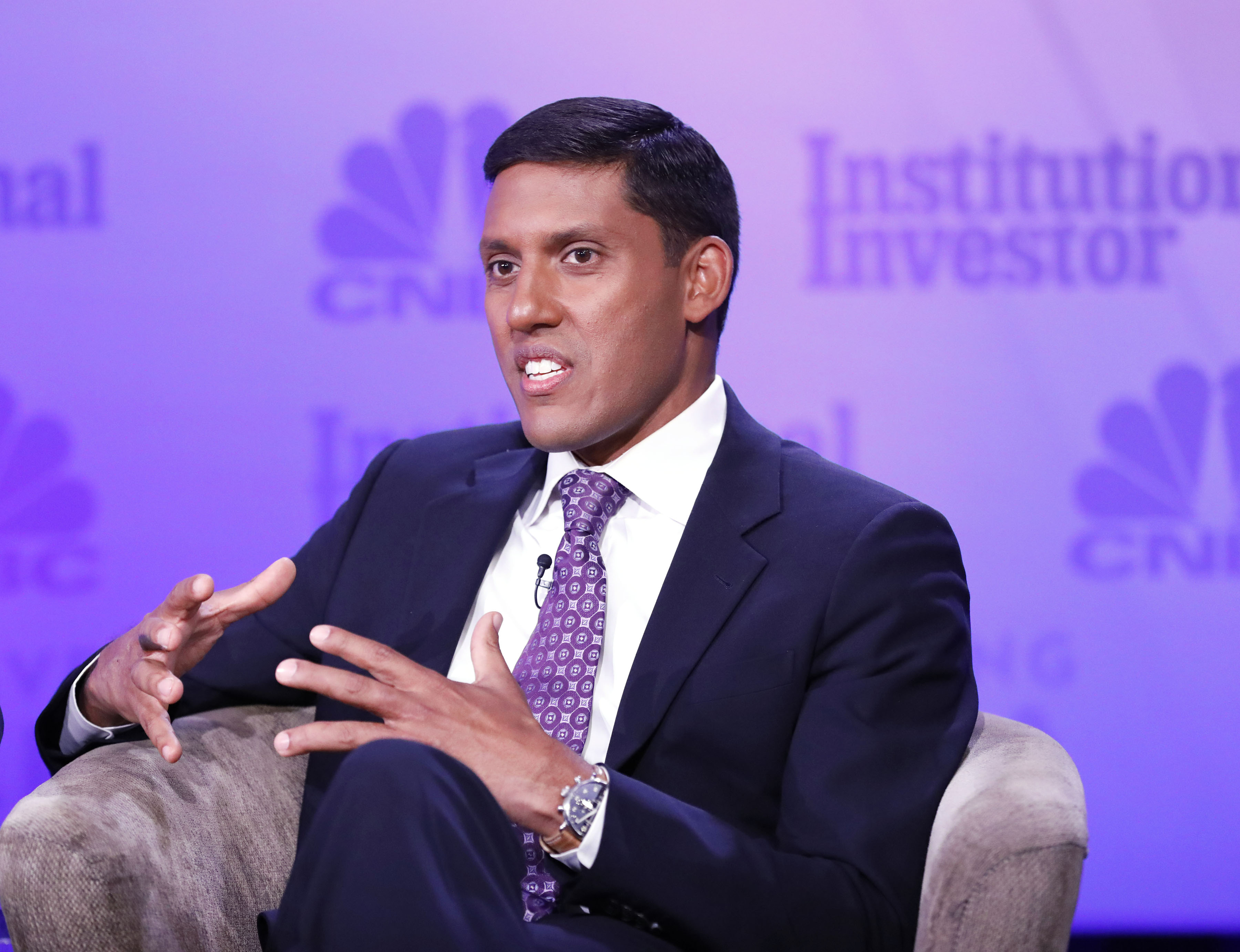 Dr. Rajiv Shah, The Rockefeller Foundation President speaks at "The Alpha of ESG" panel at the CNBC Institutional Investor Delivering Alpha conference September 19th in New York City.