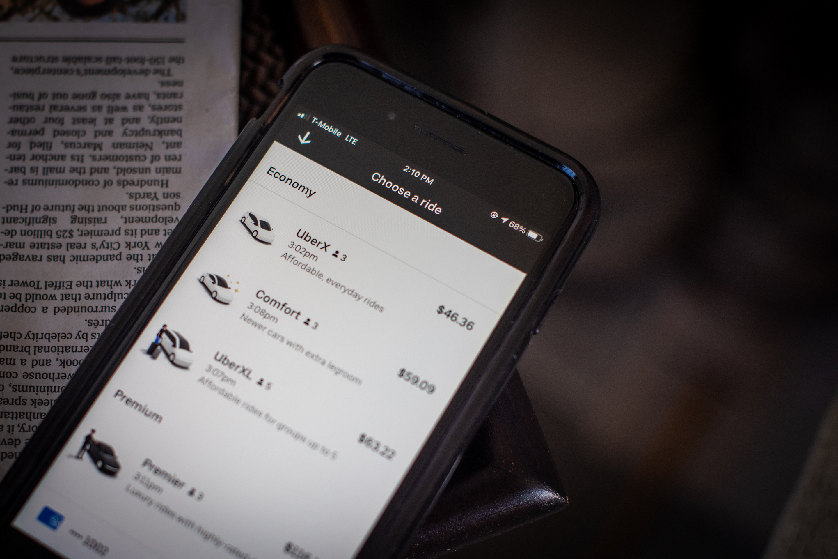 Uber and Lyft drivers staged a nationwide strike on Wednesday.