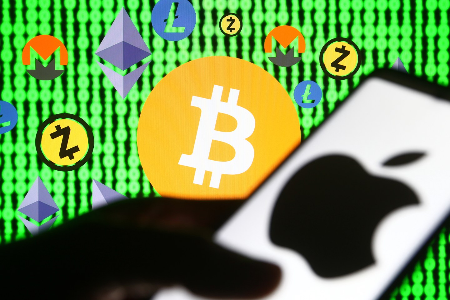 Fake versions of Tesla and Apple stocks have started trading on blockchains