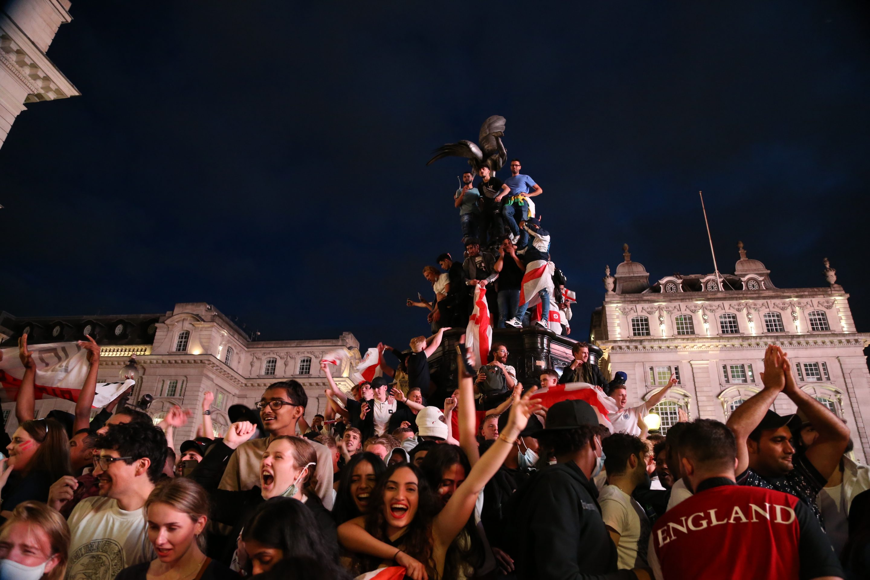 Aftermath of the EURO 2020 Ukraine v England match