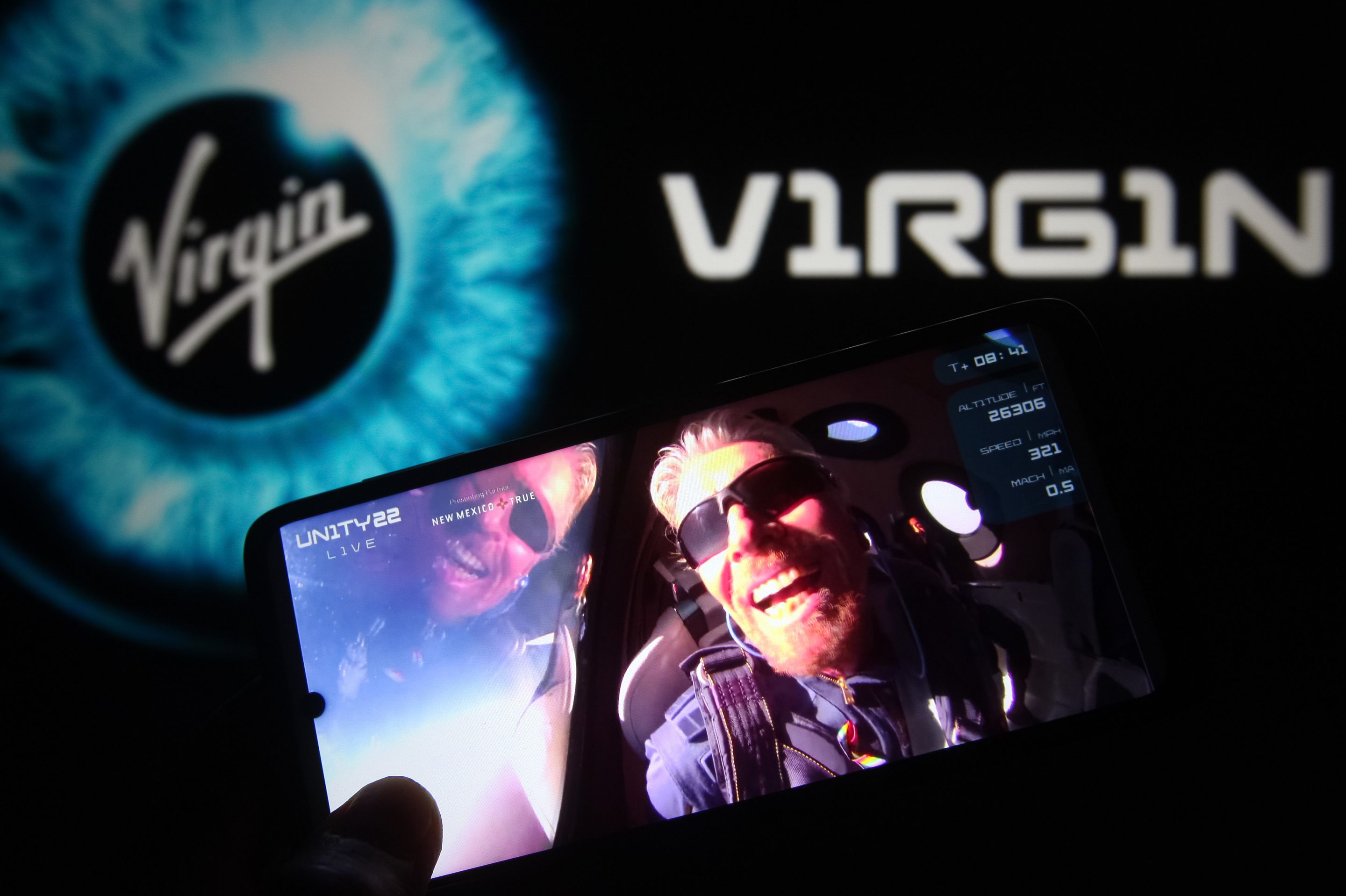 One of the celebrity well-wishers on Branson's launch day was fellow space entrepreneur Elon Musk, who has booked a ticket on a future Virgin Galactic flight.