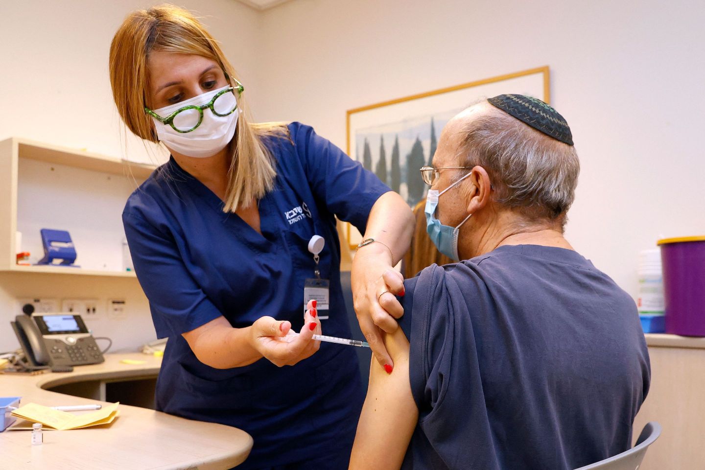 Israel is offering a third COVID vaccine dose to those with weak immune systems