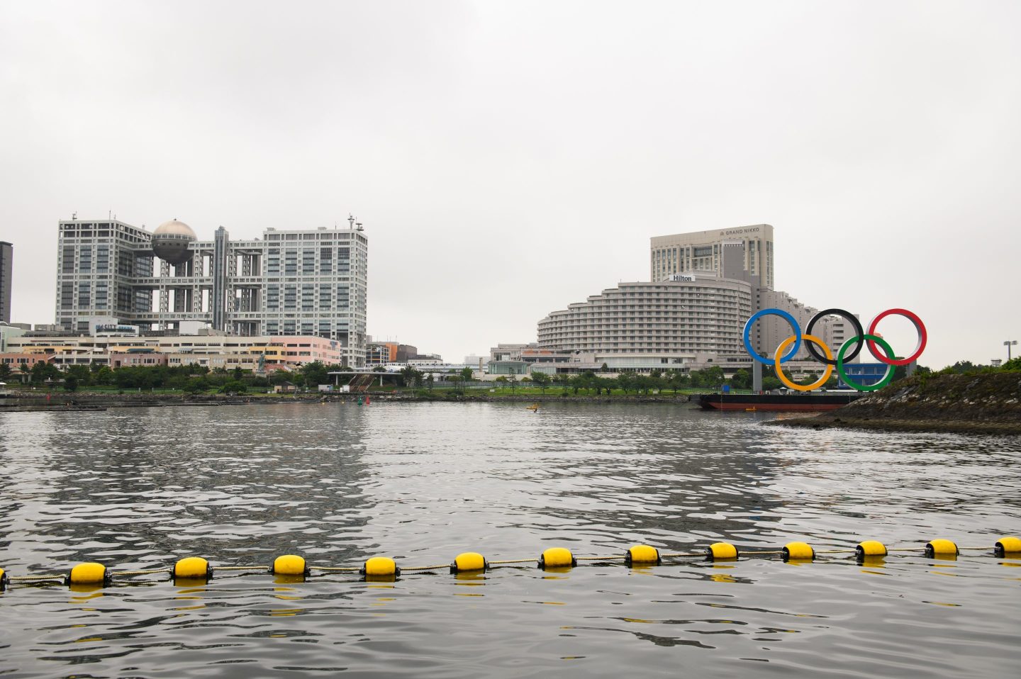 Days before the Olympics, Tokyo tries to stop its swimming venue from smelling ‘like a toilet’
