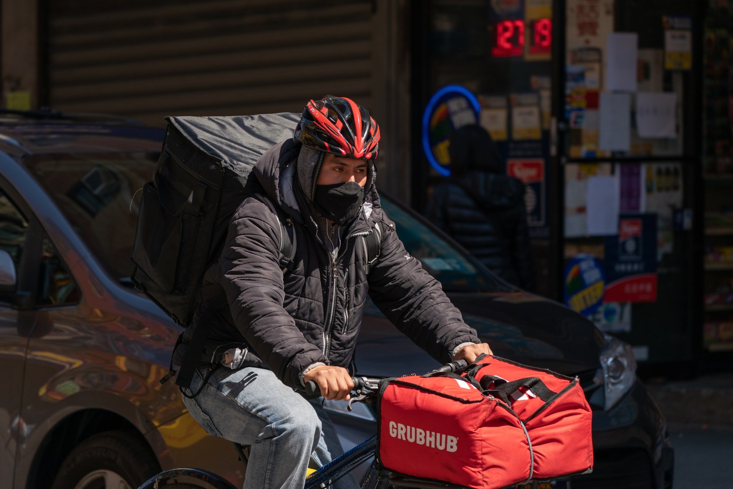 New York City council passes bill to permanently cap food delivery fees