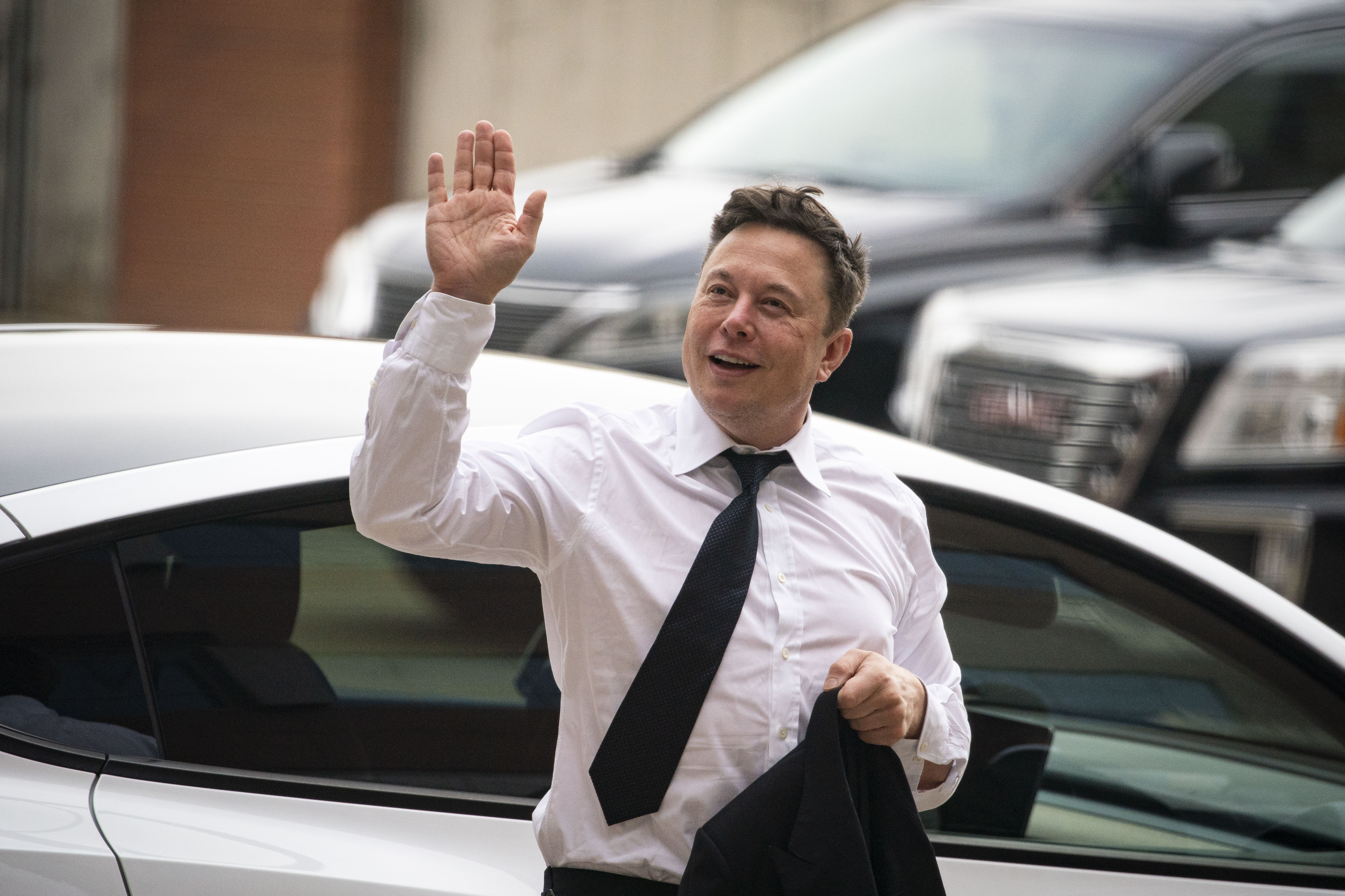 Musk has reason to smile—his wildly volatile Bitcoin bet is back in the black.