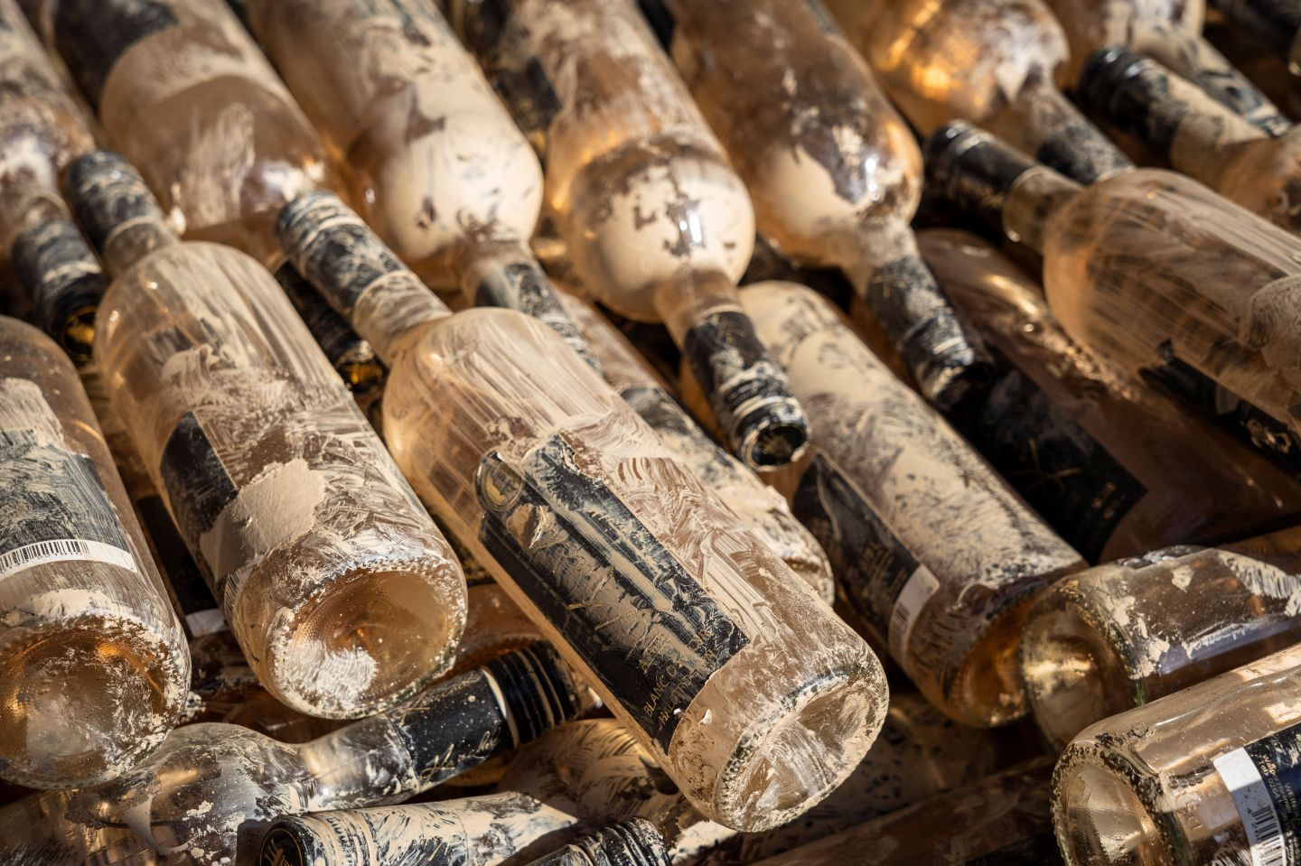 ‘Flood wine,’ anyone? German vintners sell salvaged bottles of mud-encrusted Pinot Noir to raise funds