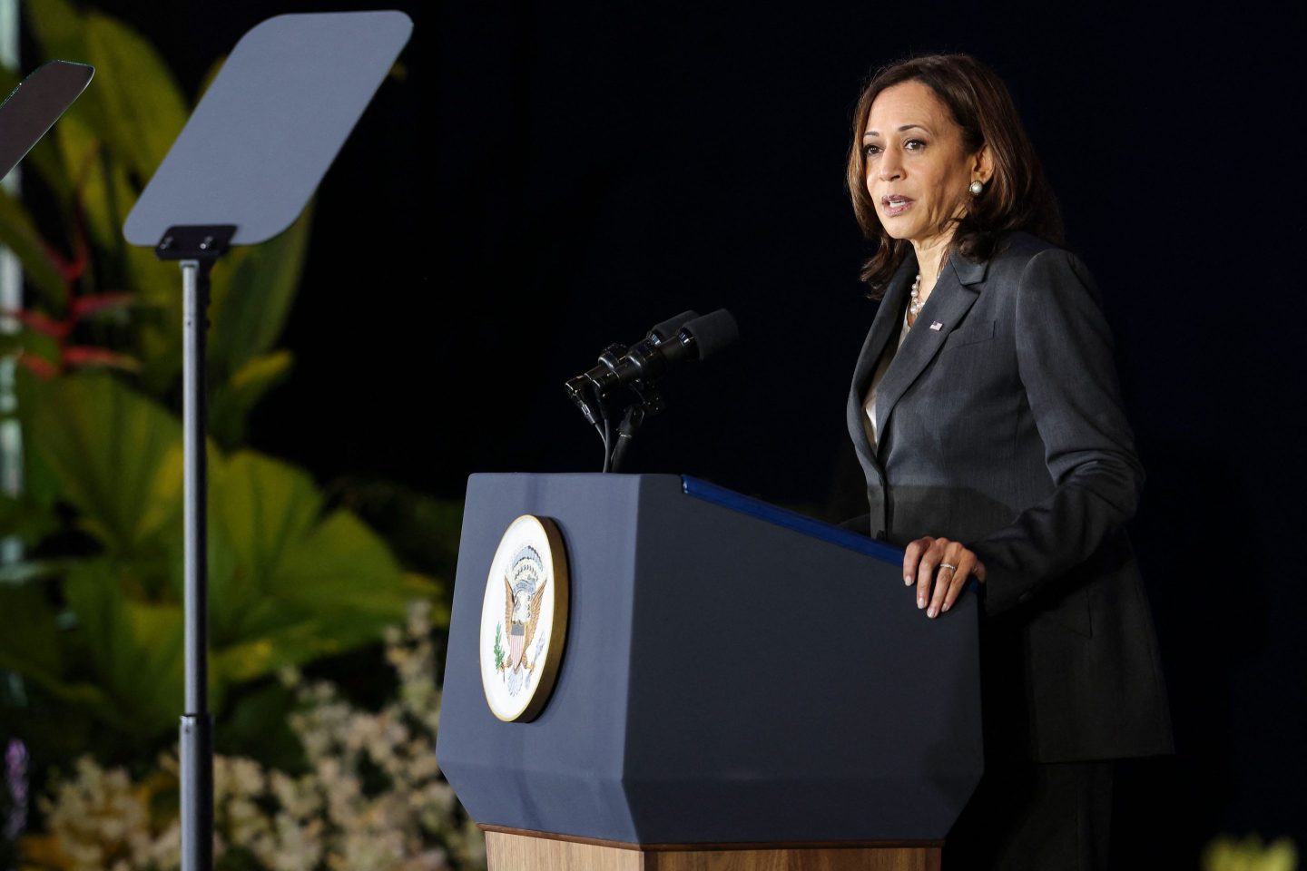 Vice President Harris accuses China of undermining ‘the rules-based order’ in Singapore speech
