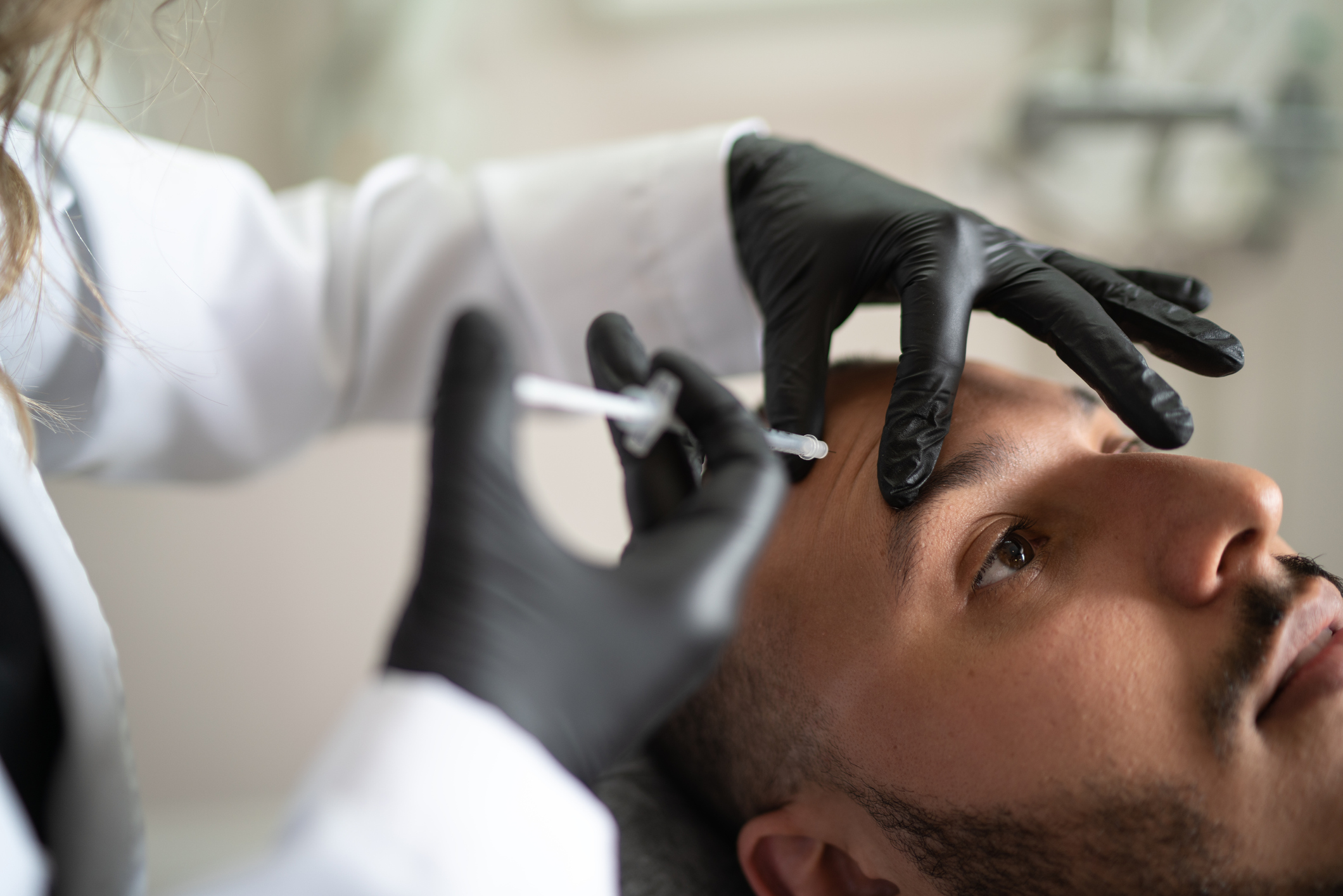 Med-spas are seeing more and more men coming through their doors.