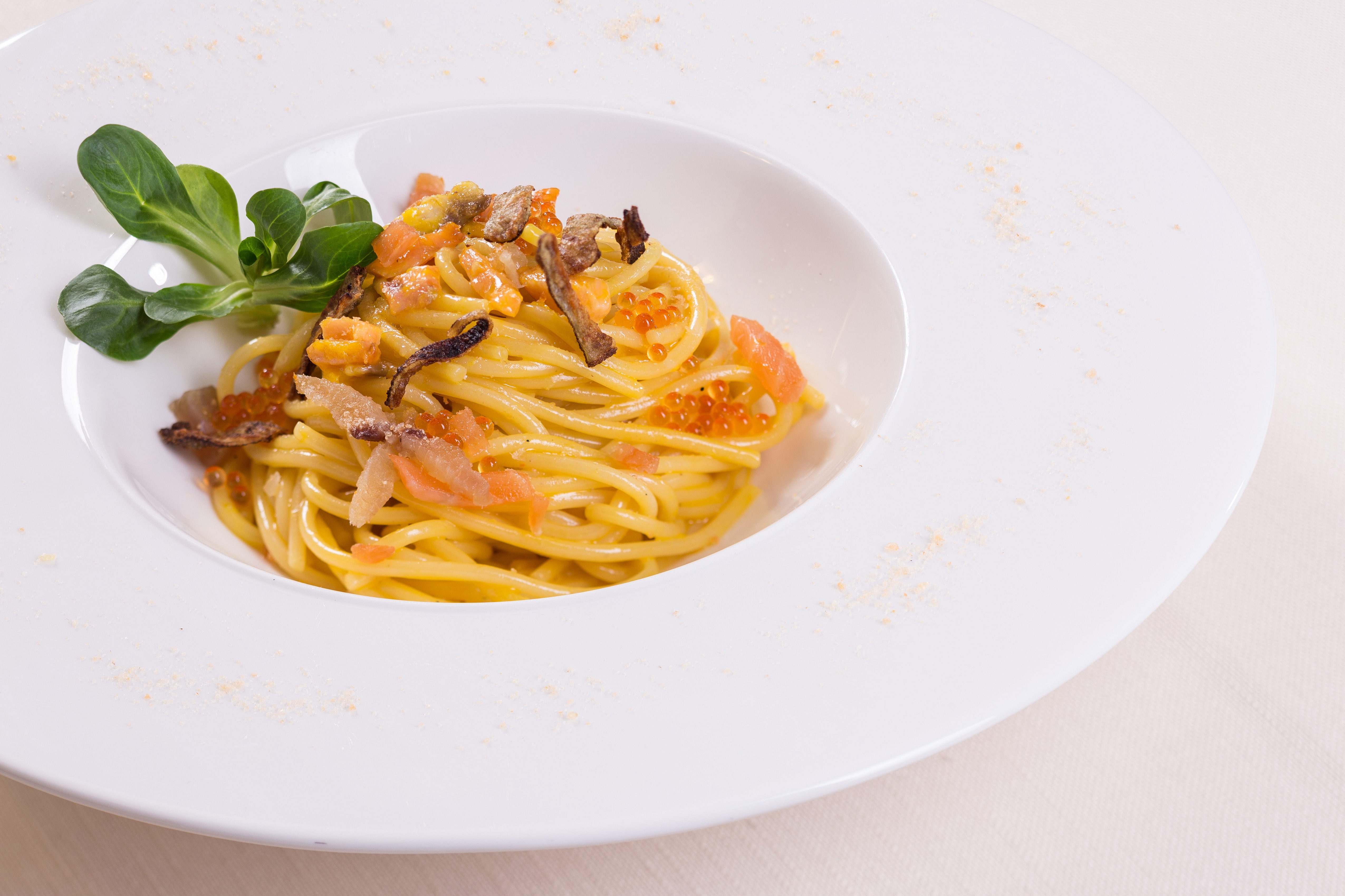 Dish of Monograno Spaghettoni Felicetti. The company warns that a spike in the price of durum wheat could impact its business.