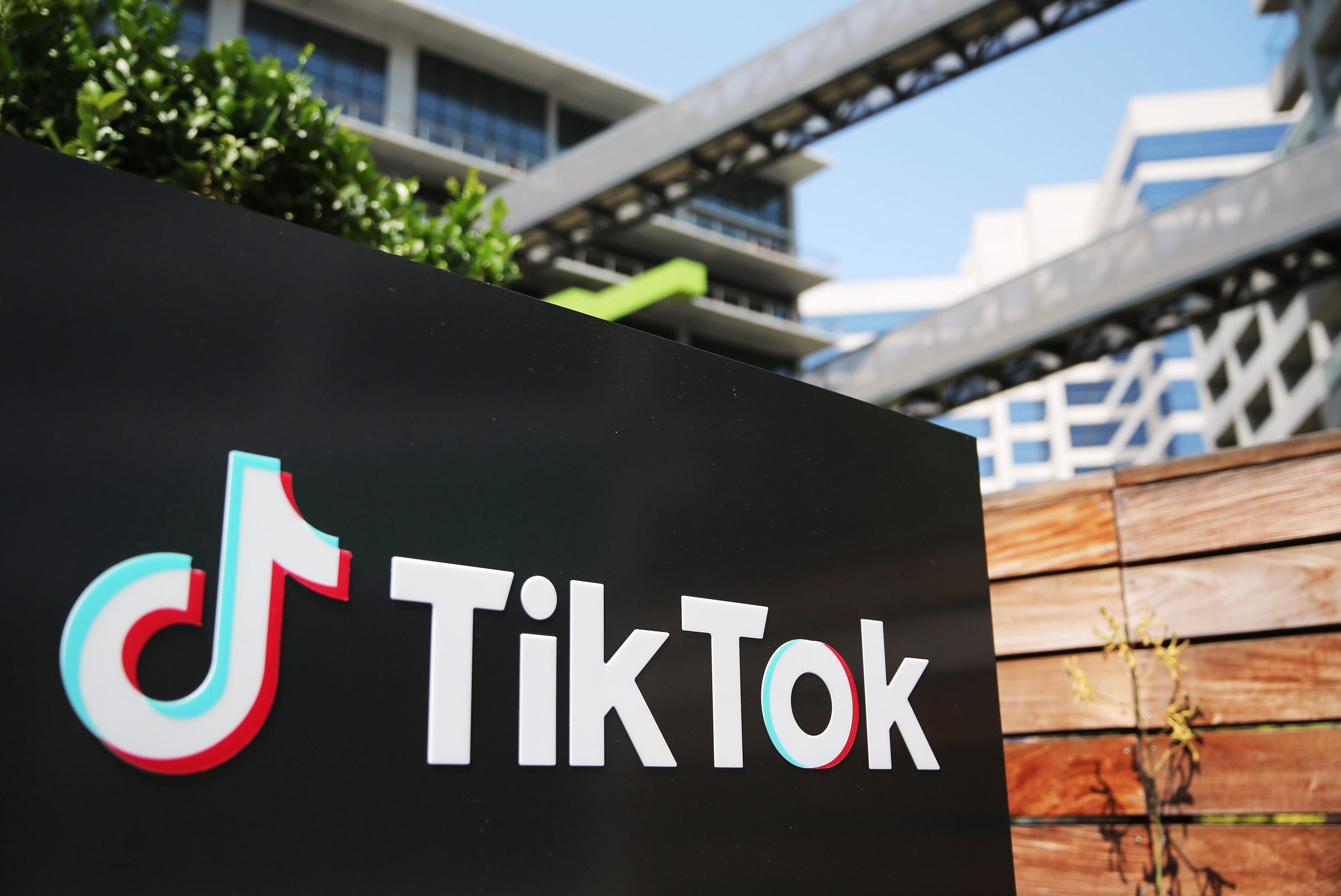 TikTok sign