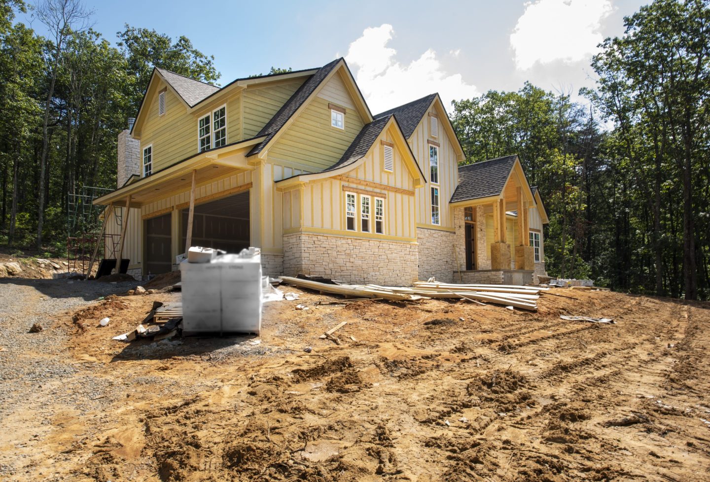 Home under construction