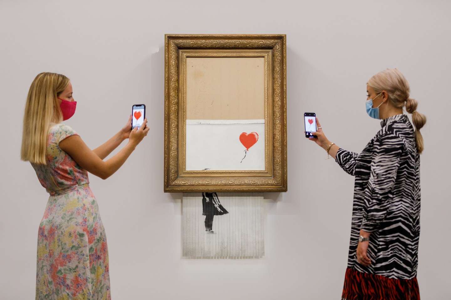 Banksy painting that was shredded at auction is back on sale—at up to 6x the price