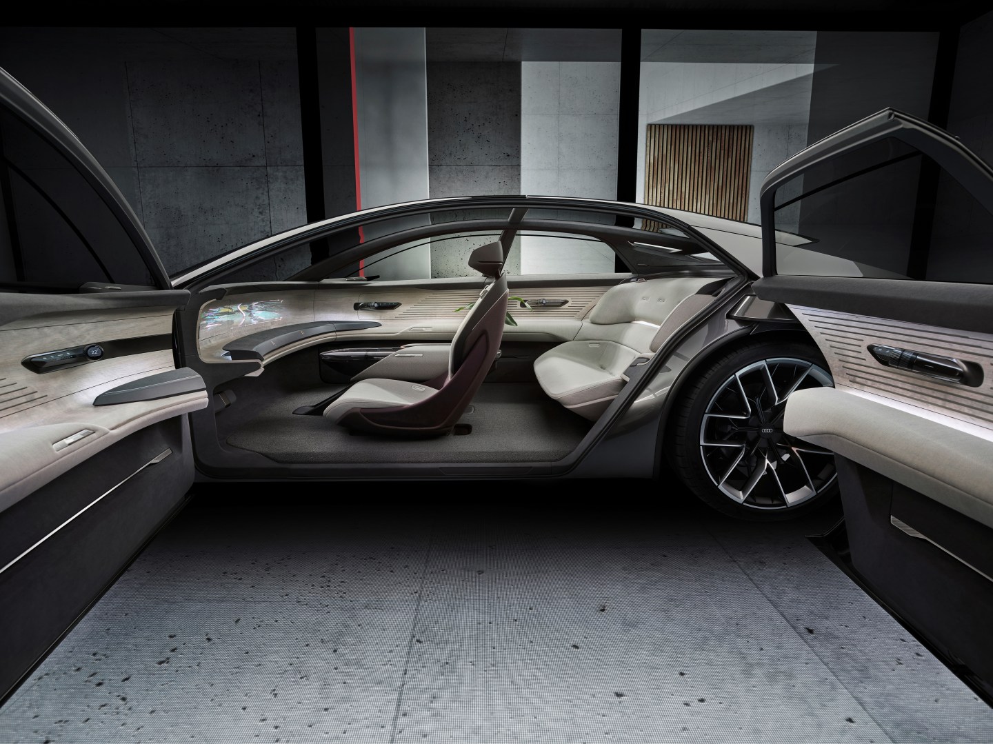 Audi gives glimpse of its first self-driving car, a private jet on wheels