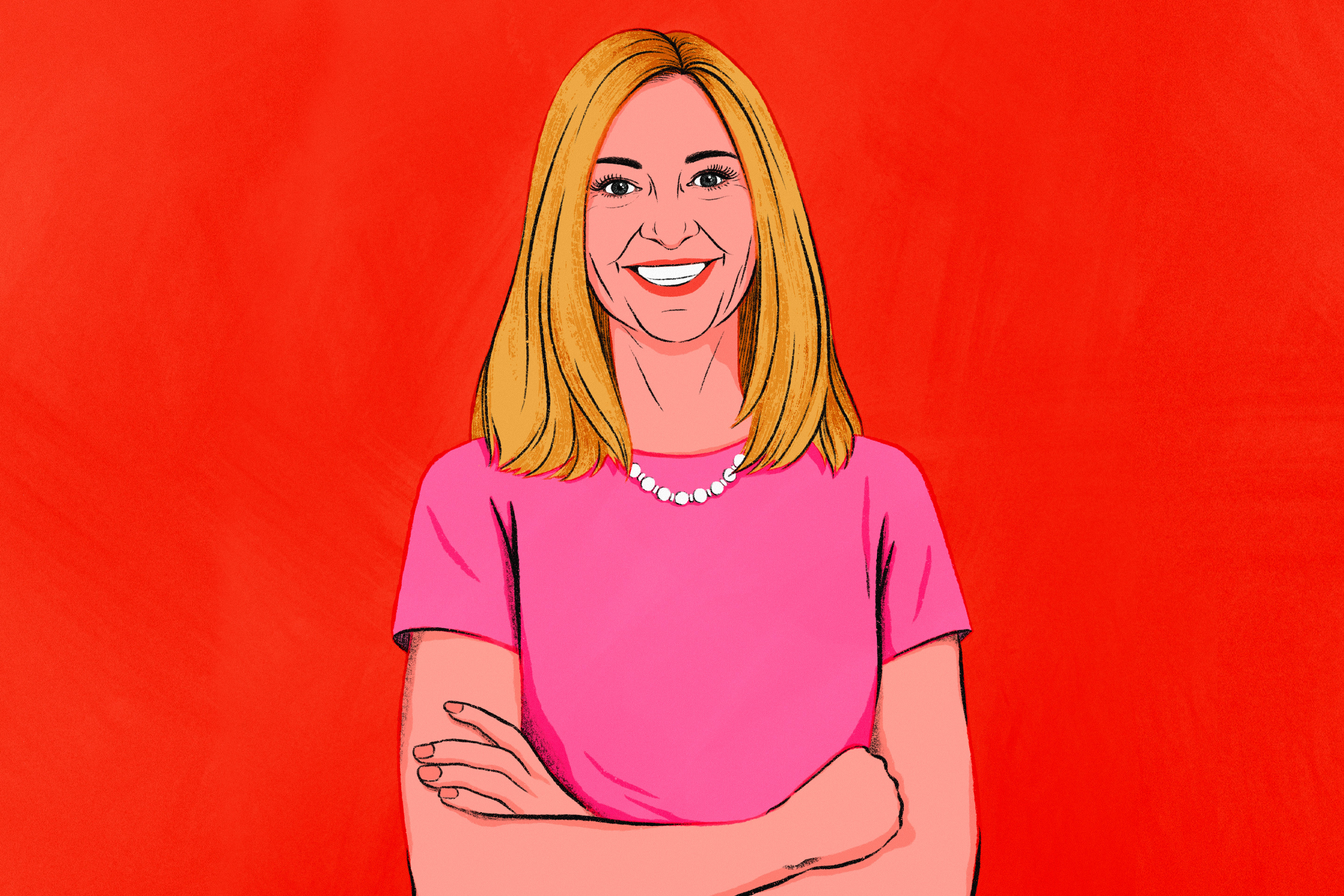 Karen Lynch, CEO of CVS Health. “We’ll be far more than the corner drugstore,” she says. “We’re pivoting to become more central to America’s health care.”
