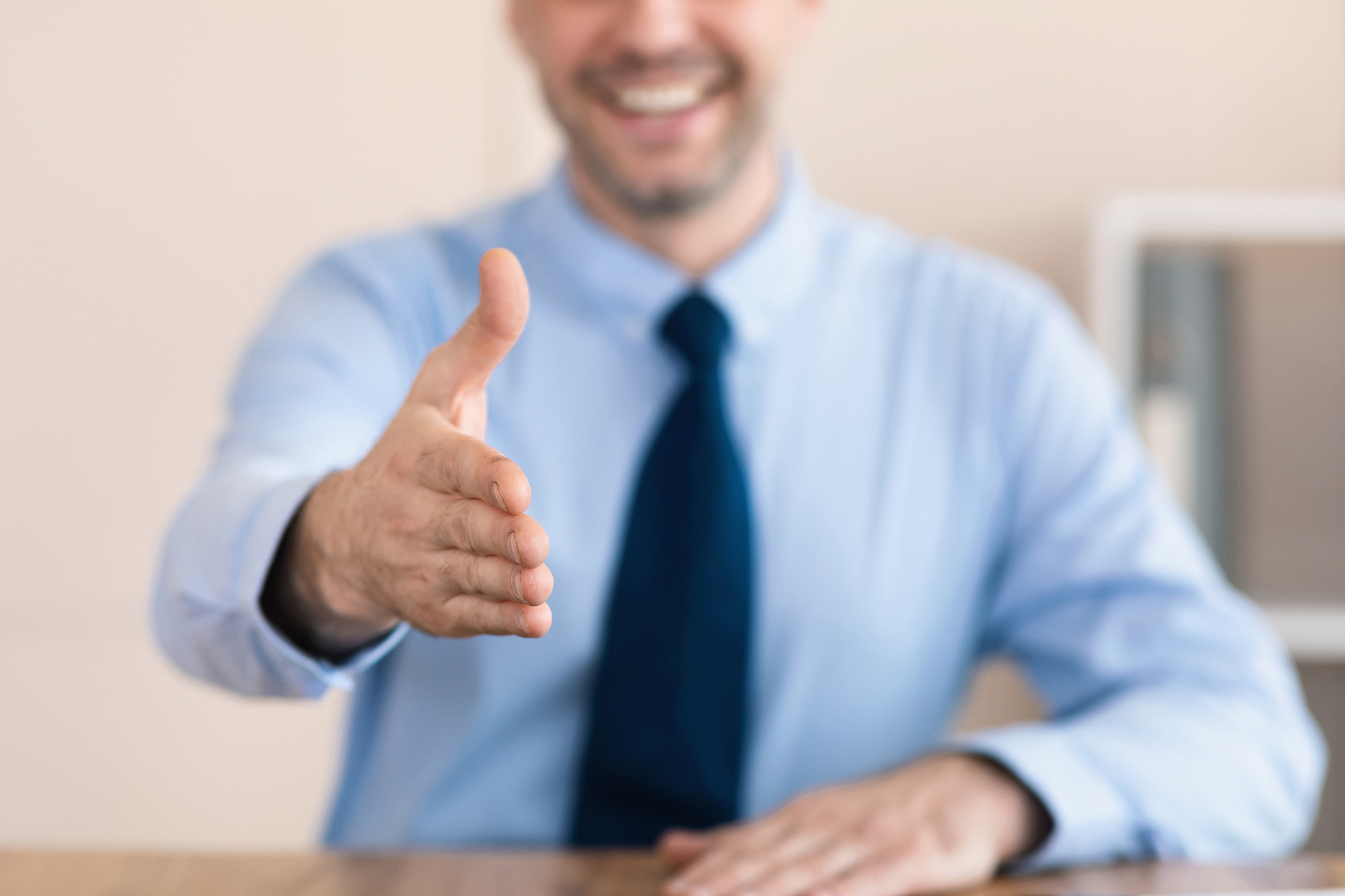 Worksheet-White Male Handshake