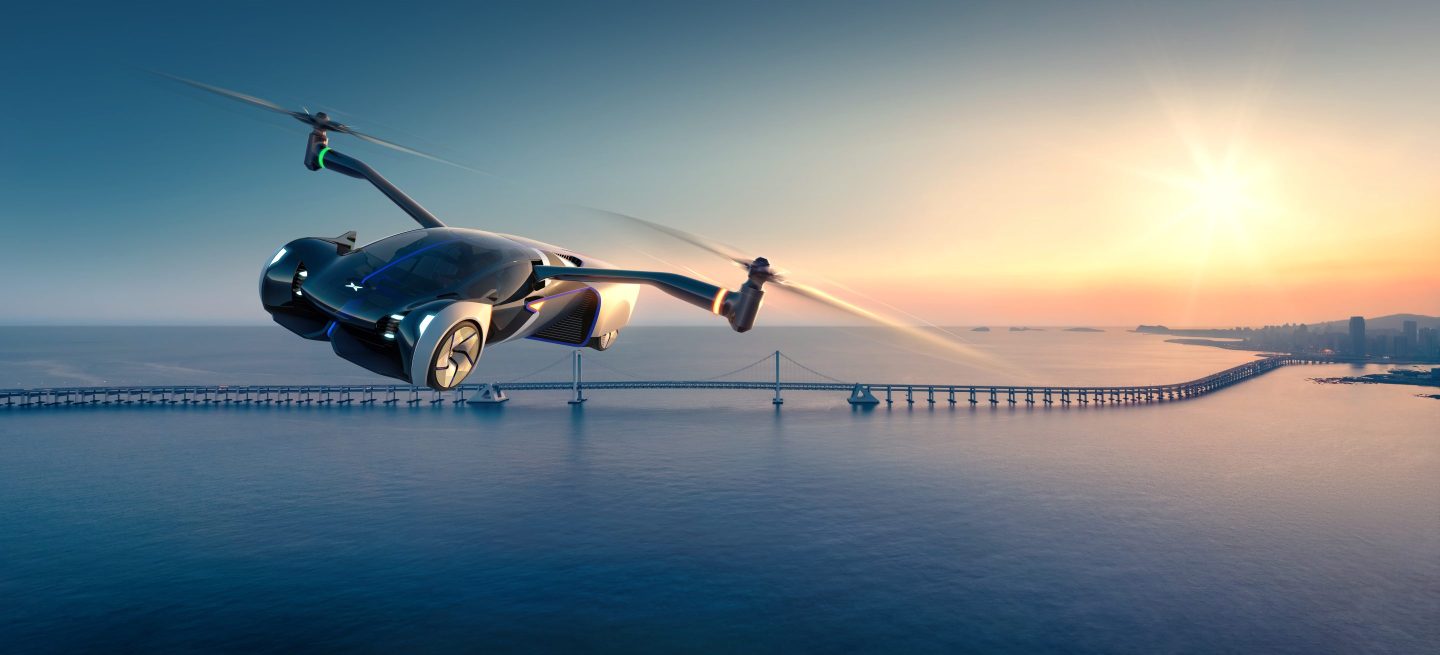 Ready or not, here comes Xpeng’s flying car—with wheels, wings, and a parachute