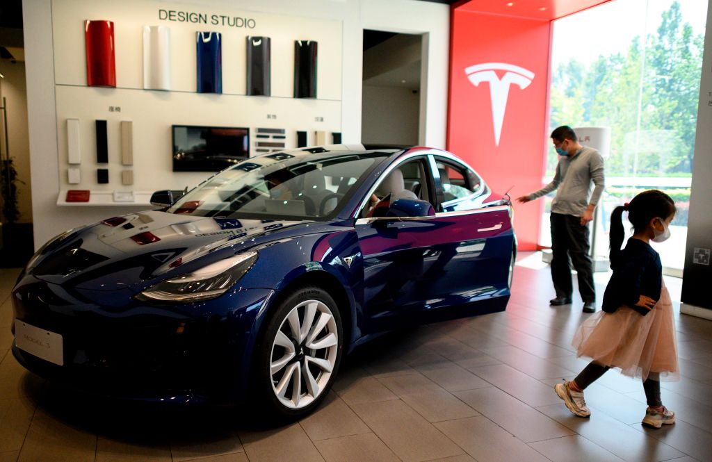 Tesla continues to dominate the electric vehicle market in China